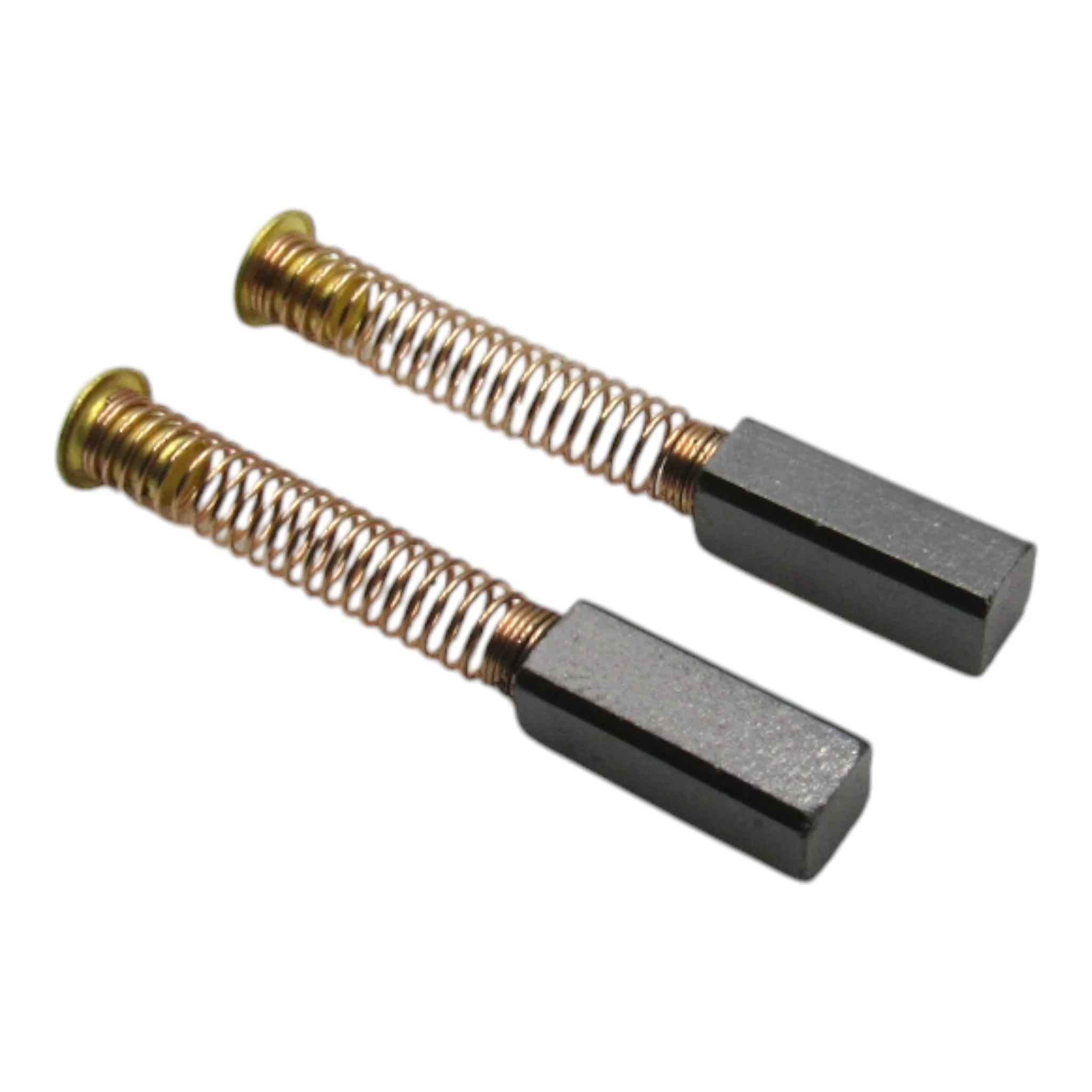 (2) Carbon Motor Brushes with Springs 3.8 mm x 4.2 mm x 13.5 mm - Part # YM4012-P - Image 4