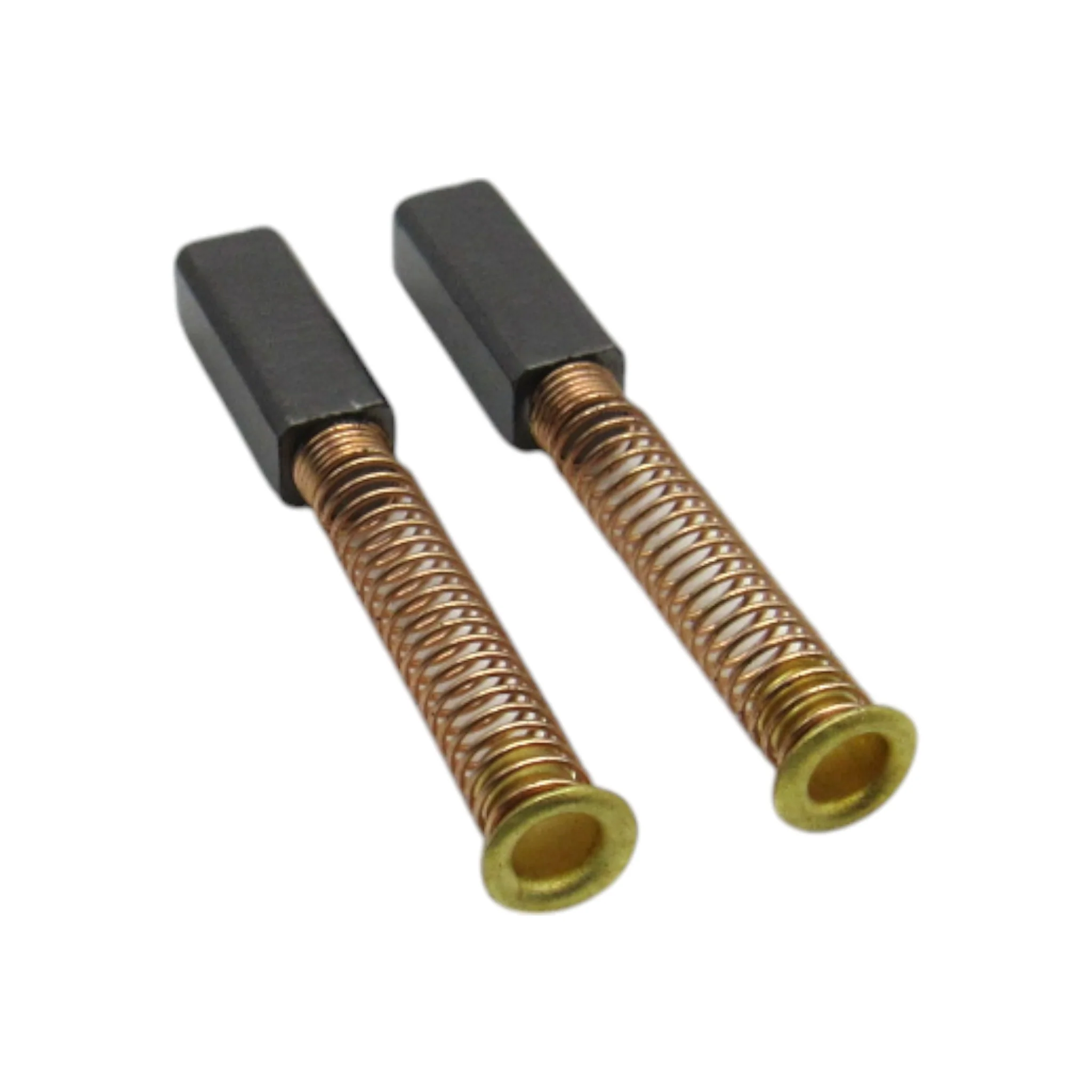 (2) Carbon Motor Brushes with Springs 3.8 mm x 4.2 mm x 13 mm - Part # YM4018-P - Image 3