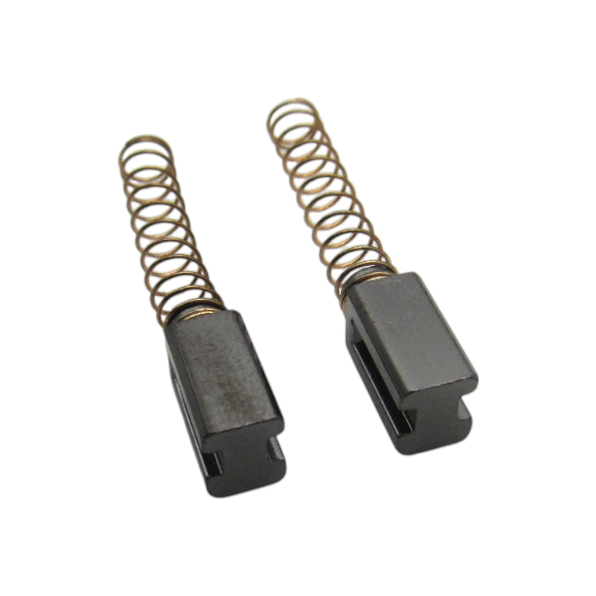 (2) Carbon Motor Brushes with Springs 5mm x 6mm x 11.5mm - Part # YM4016-P - Image 3
