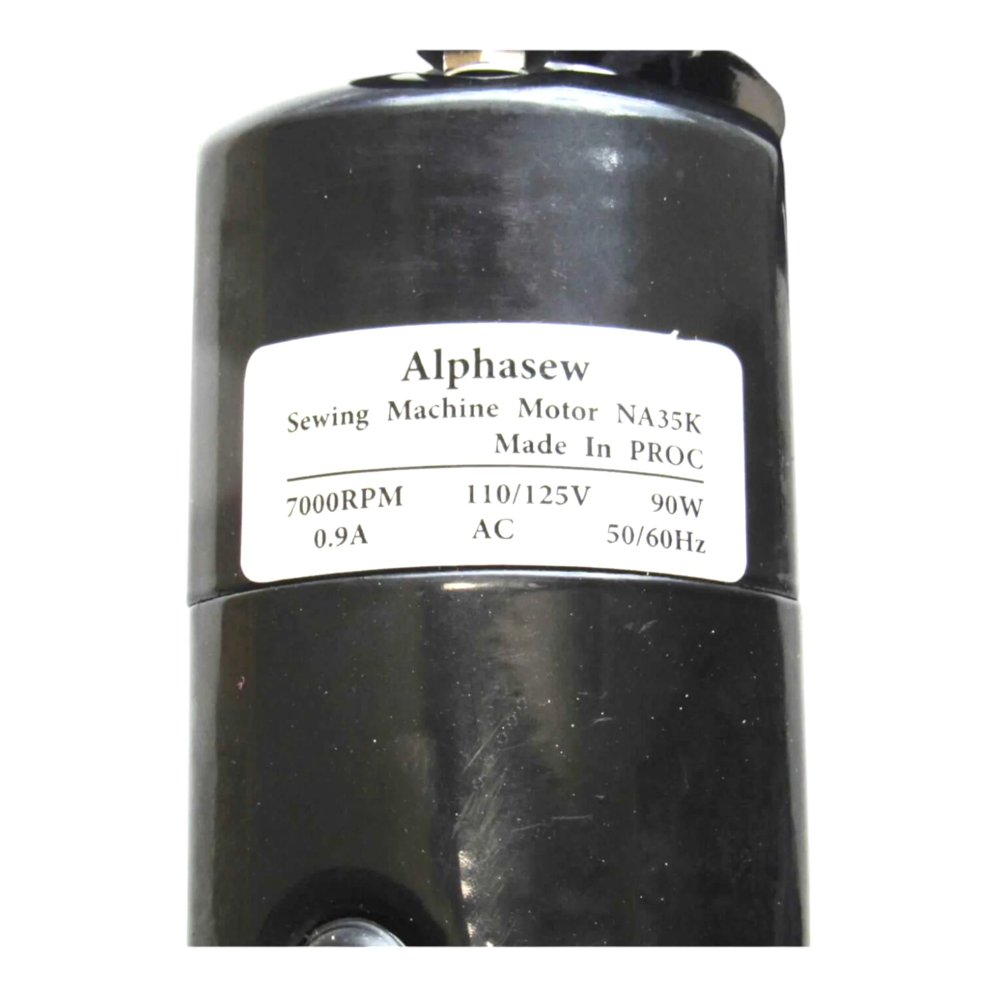 Alphasew AC Motor with Carbon Foot Control - .9 Amp, 7000 RPM, K-Bracket Mount #FM190 - Image 6