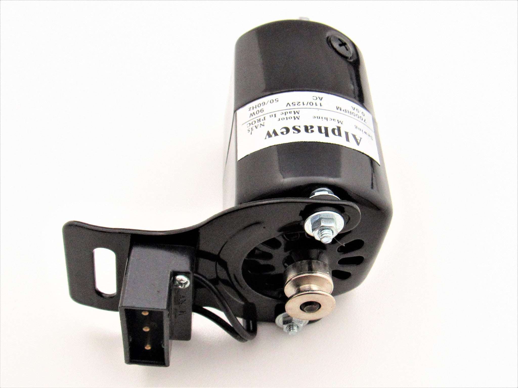 Alphasew AC Motor with Electronic Speed Control - .9 Amp, 7000 RPM, K-Bracket Mount #EM190 - Image 4