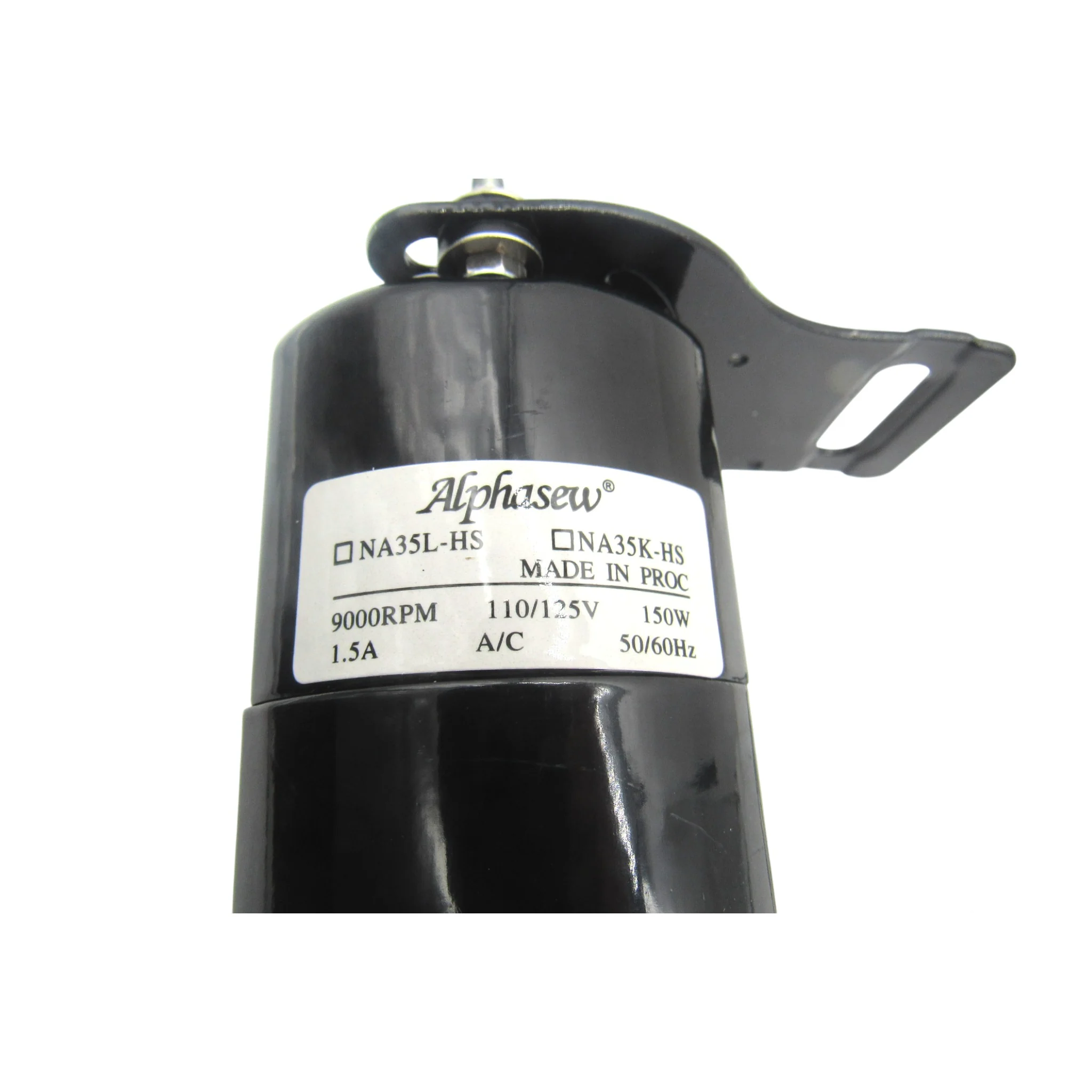 Alphasew Sewing Machine Motor 9000 RPM K-Bracket 1.5 AMP #NA35K-HS - Image 5