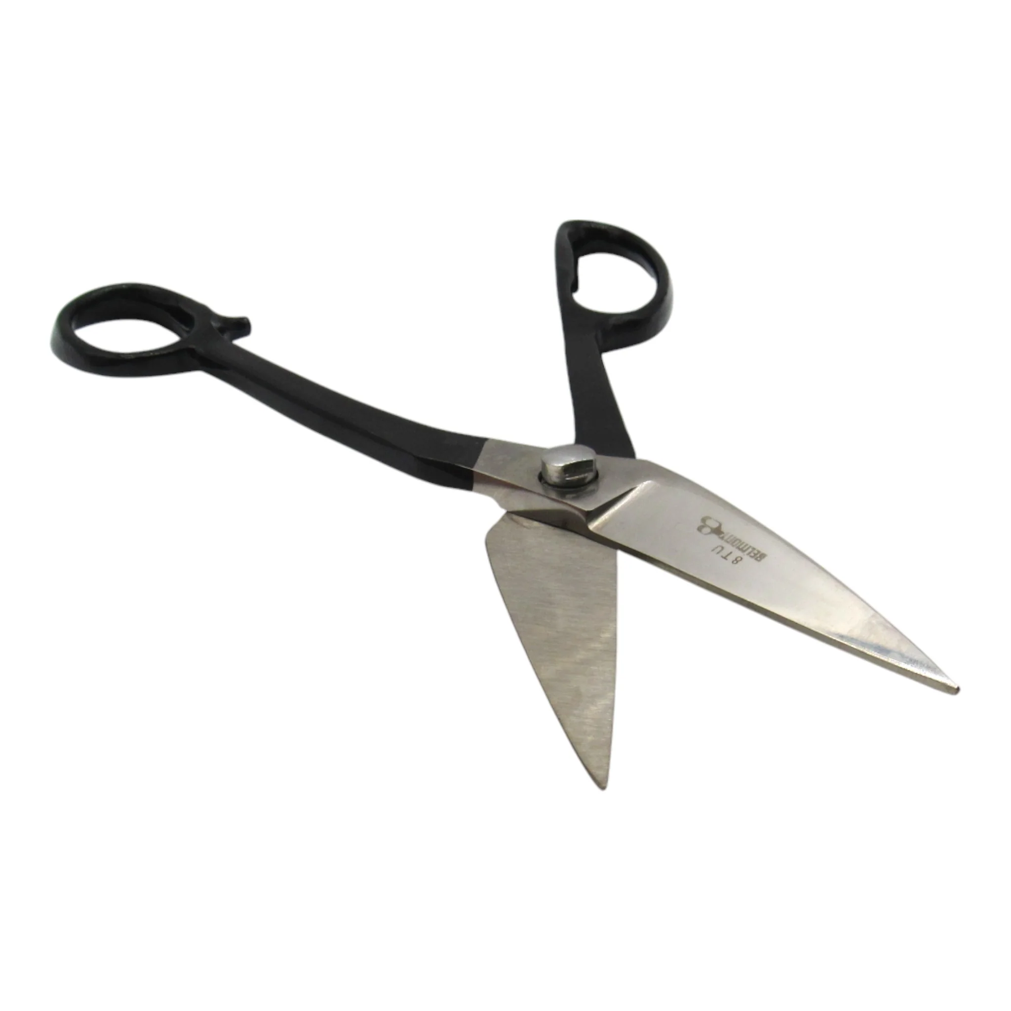 Belmont Pattern Shear 12" - Heavy Duty Italian Carbon Steel Scissors #8TU - Image 5