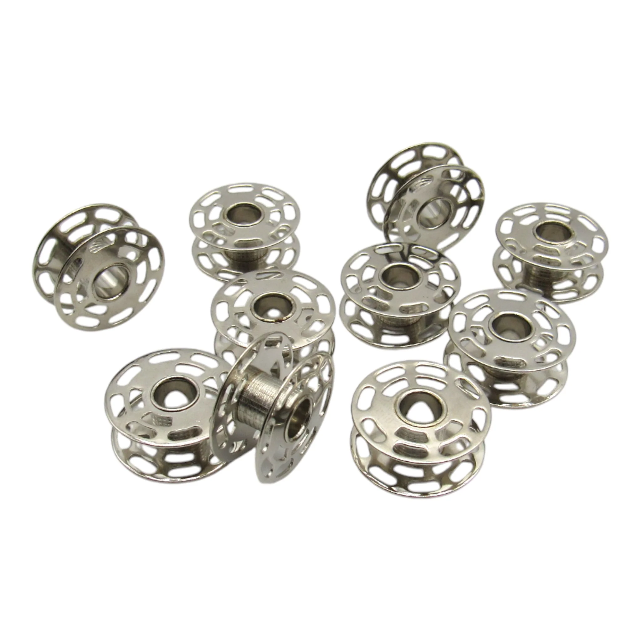 Bernina Metal One-Piece Bobbins 10-Pack - Part 0060265000 - Artista Aurora Premium Models - Image 5