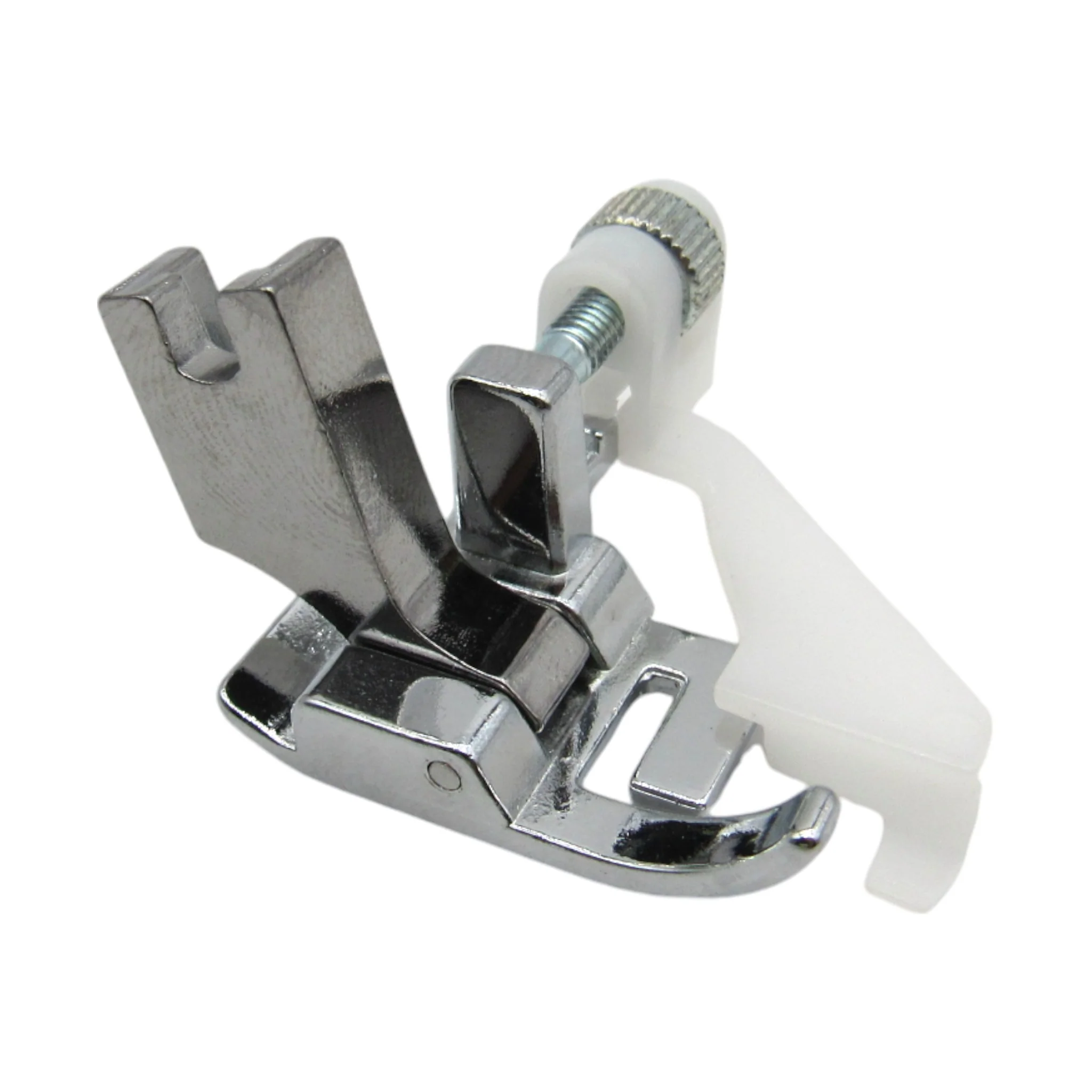 Blind-Stitch / Blind-Hem Foot with Adjustable Guide for Singer Slant Needle (Slant Shank) Machines