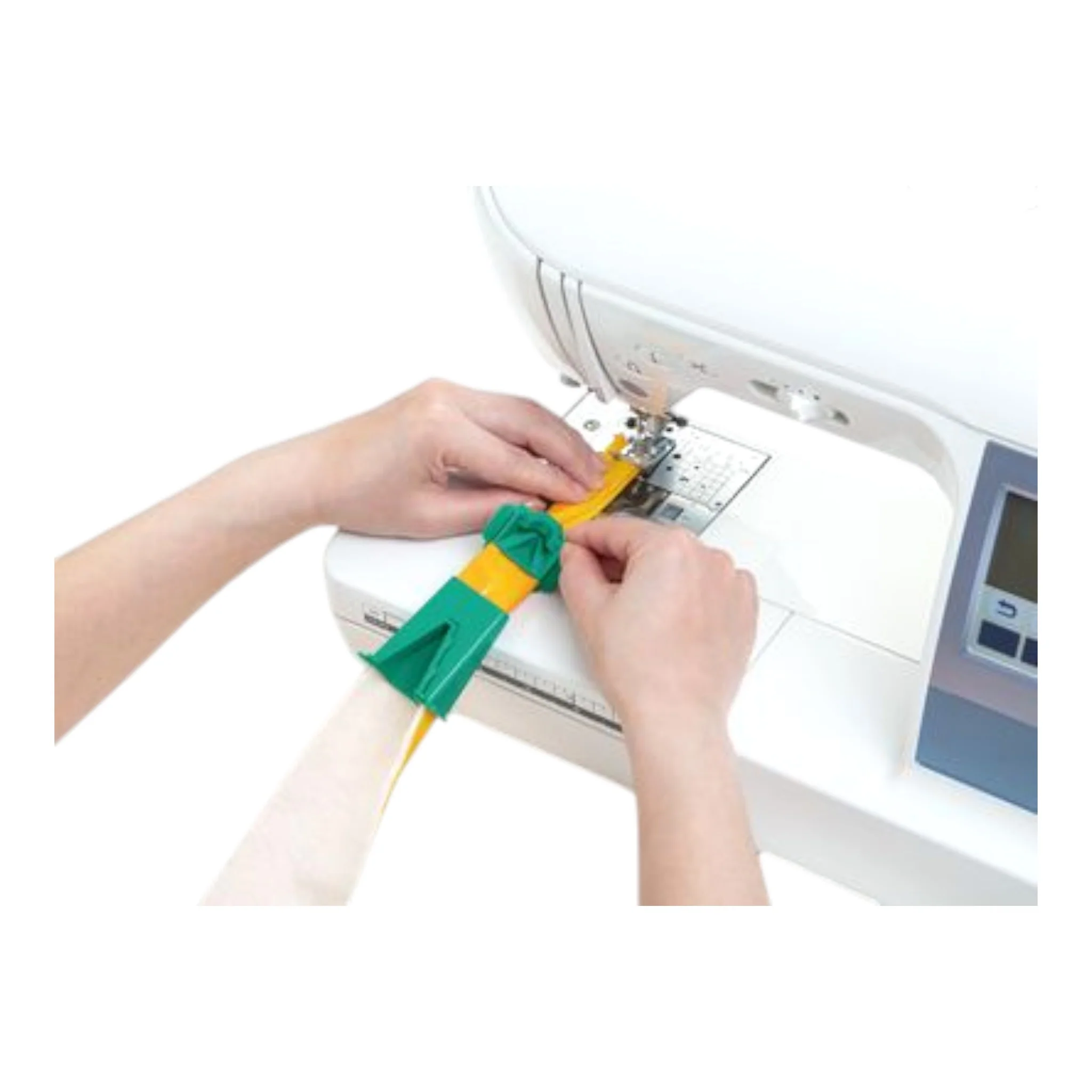Clover Fabric Tube Maker - Jelly Roll Tool for Rugs, Baskets & More - Image 3