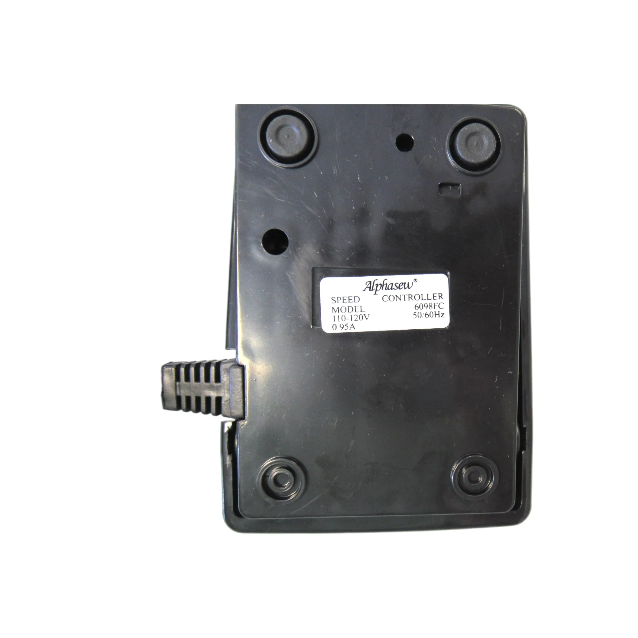 Electronic Foot Control with Cord for Singer BabyLock Elna Riccar White - Replacement 110-120V | Part 317353-001 - Image 5