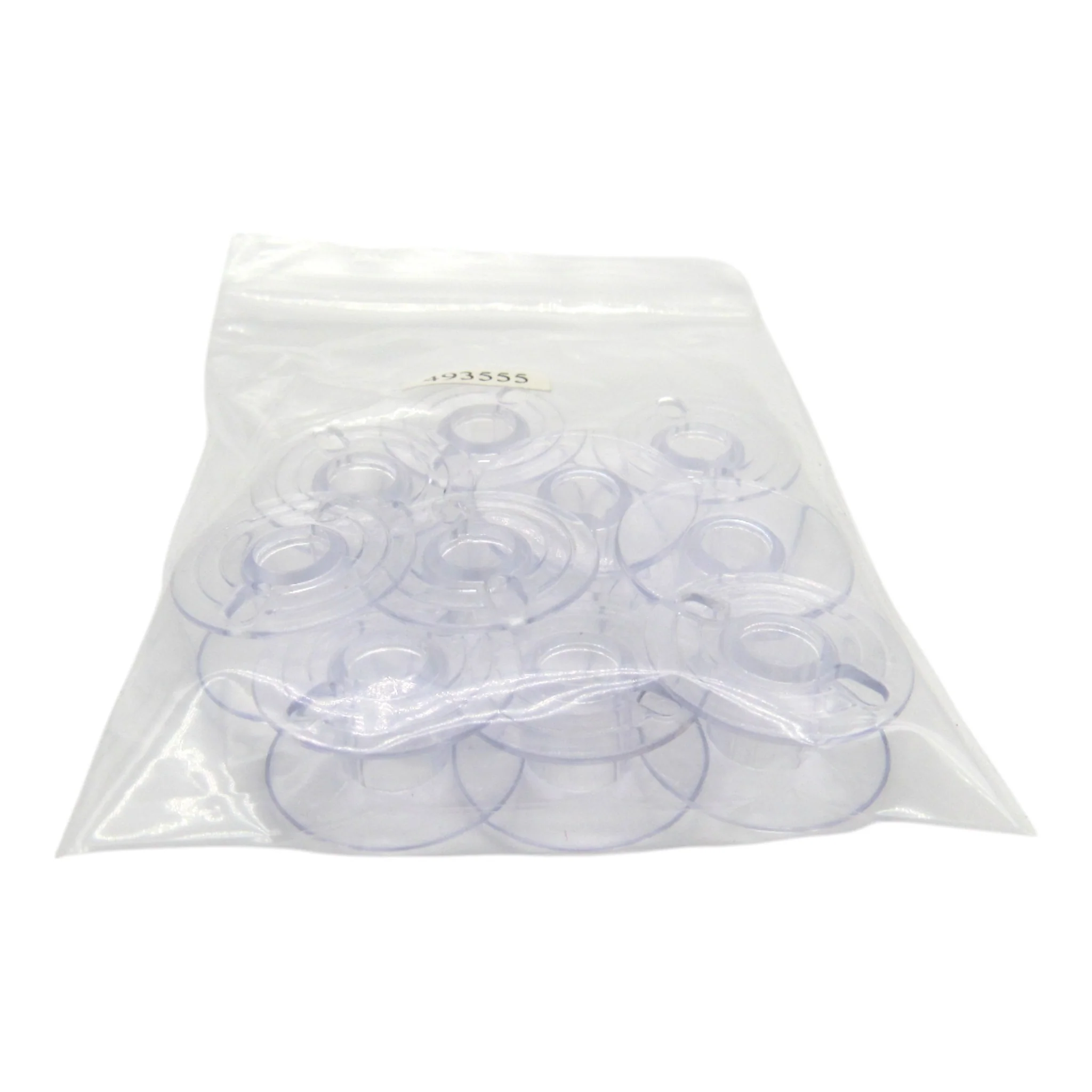Elna Plastic Bobbins (10-Pack) - Part 493555 - Replacement Bobbins for Elna Club Diva - Image 6