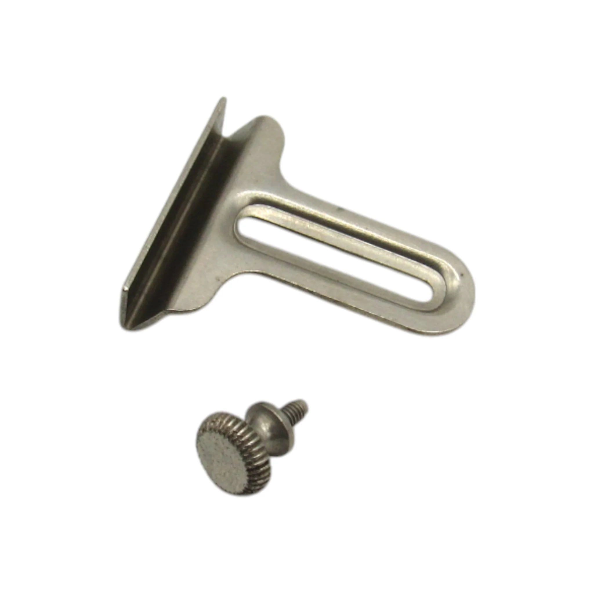 Genuine Original Cloth Guide & Thumb Screw - Singer Sewhandy Model 20 - Part # 36222 - Image 2