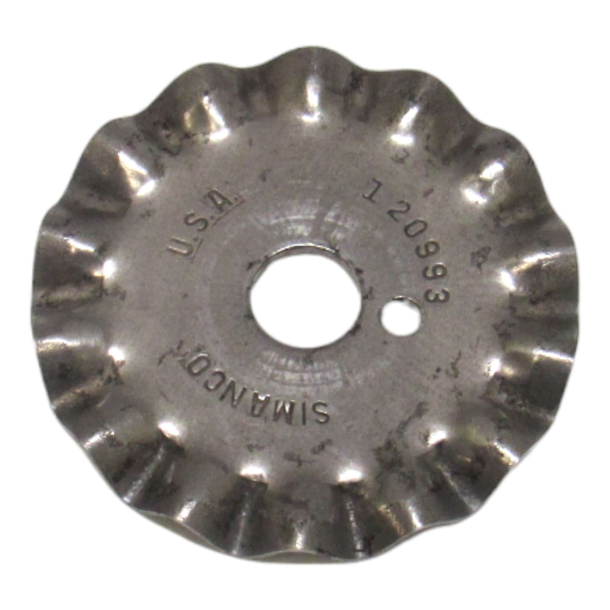 Genuine Simanco Singer Pinking Attachment Scallop Blade - Part # 120993