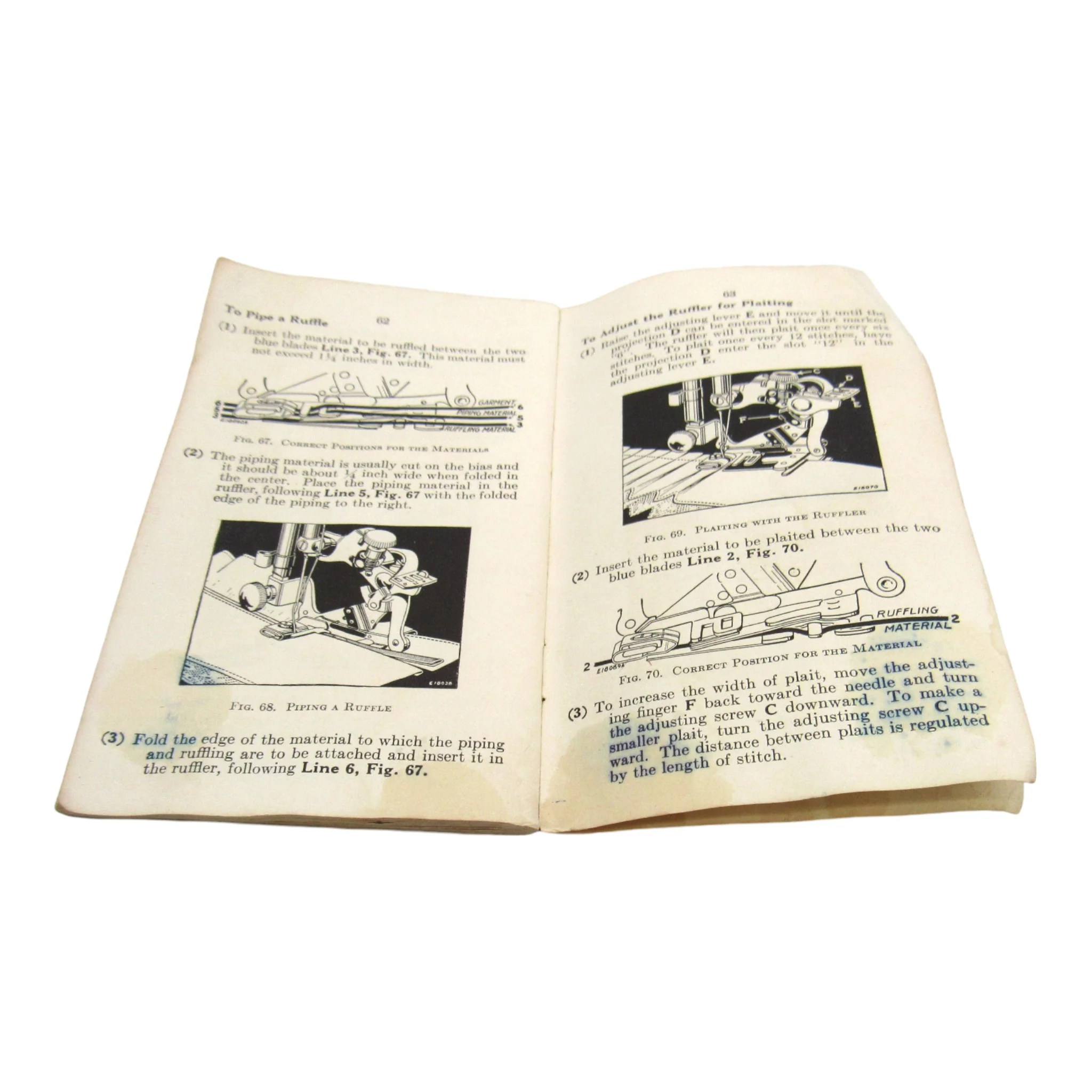 Genuine Vintage Singer Model 15-91 Instruction Manual - 64 Pages - 1951 Copyright - Image 3