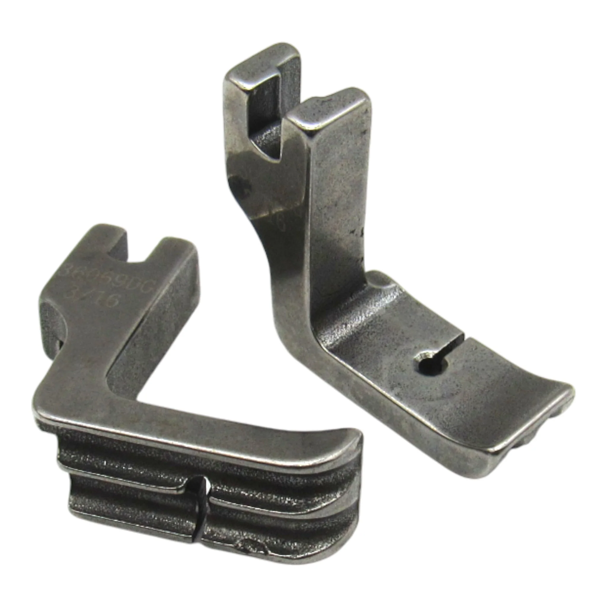 Industrial Double Cording & Piping Foot - High Shank 1/8", 3/16", 1/4" - Image 2