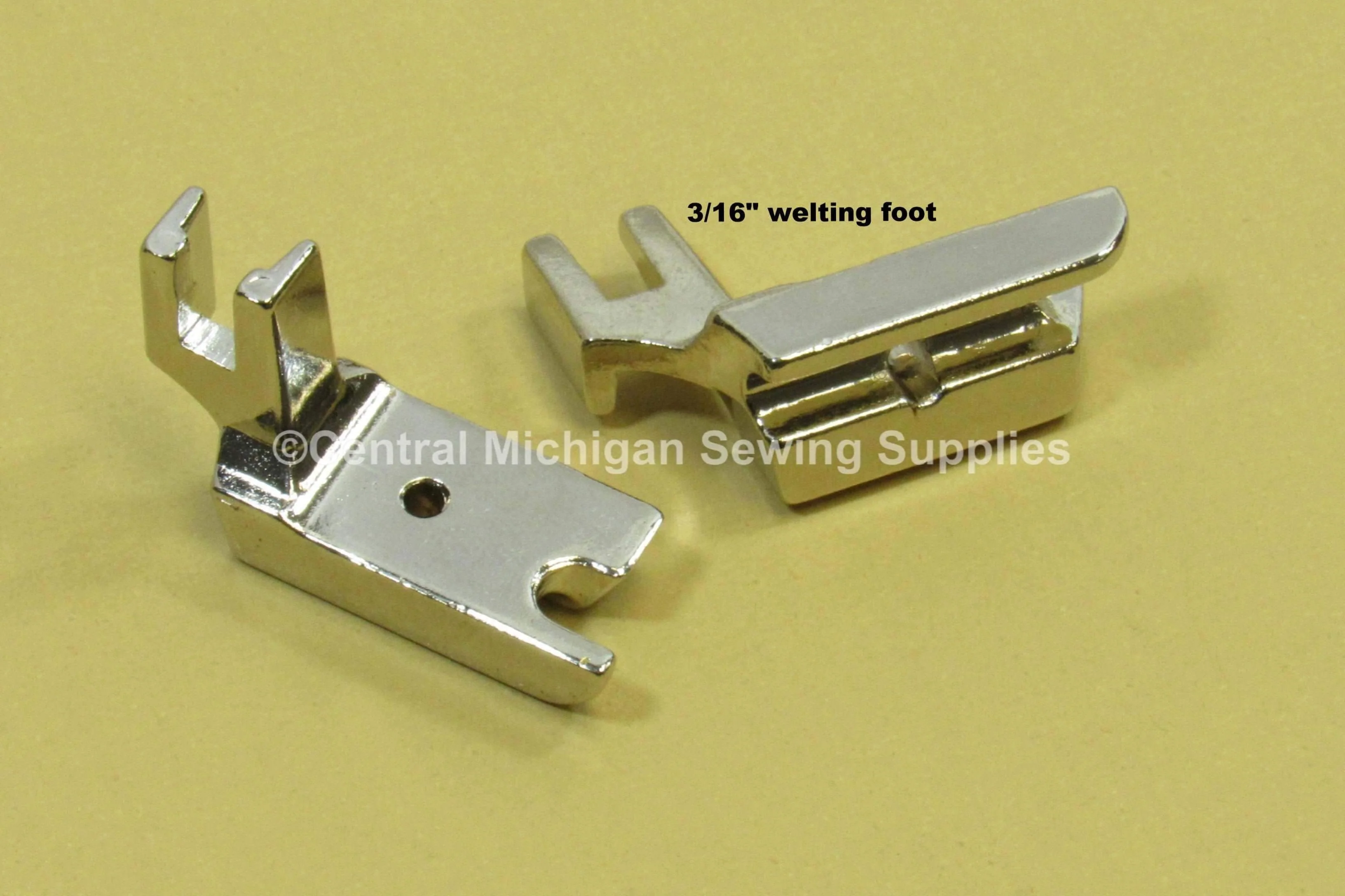 Low Shank Single Cord Welting / Piping Foot 1/8", 3/16", 1/4", 3/8" or 1/2" - Image 3