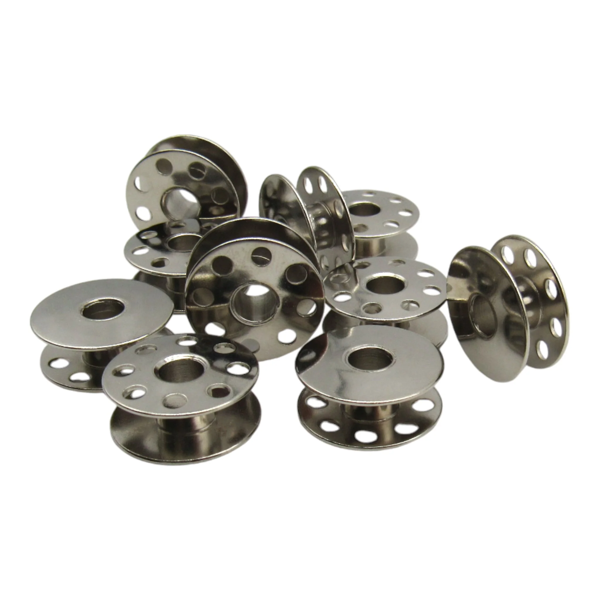 Metal L Bobbins with Holes (10-Pack) - Class L - 40264NS - No Notch