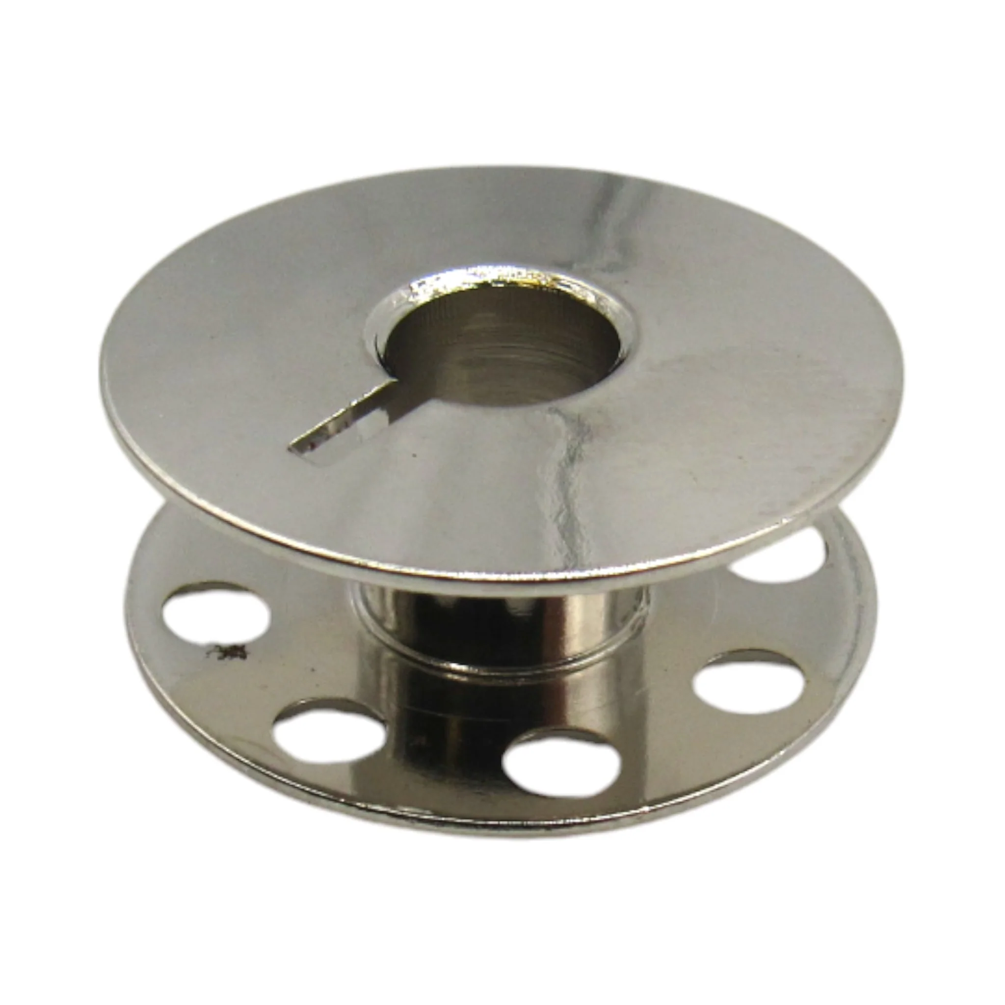 Metal L Bobbins WITH NOTCH & Holes (10-Pack) - Class L - 55623NS - Home Machines - Image 3