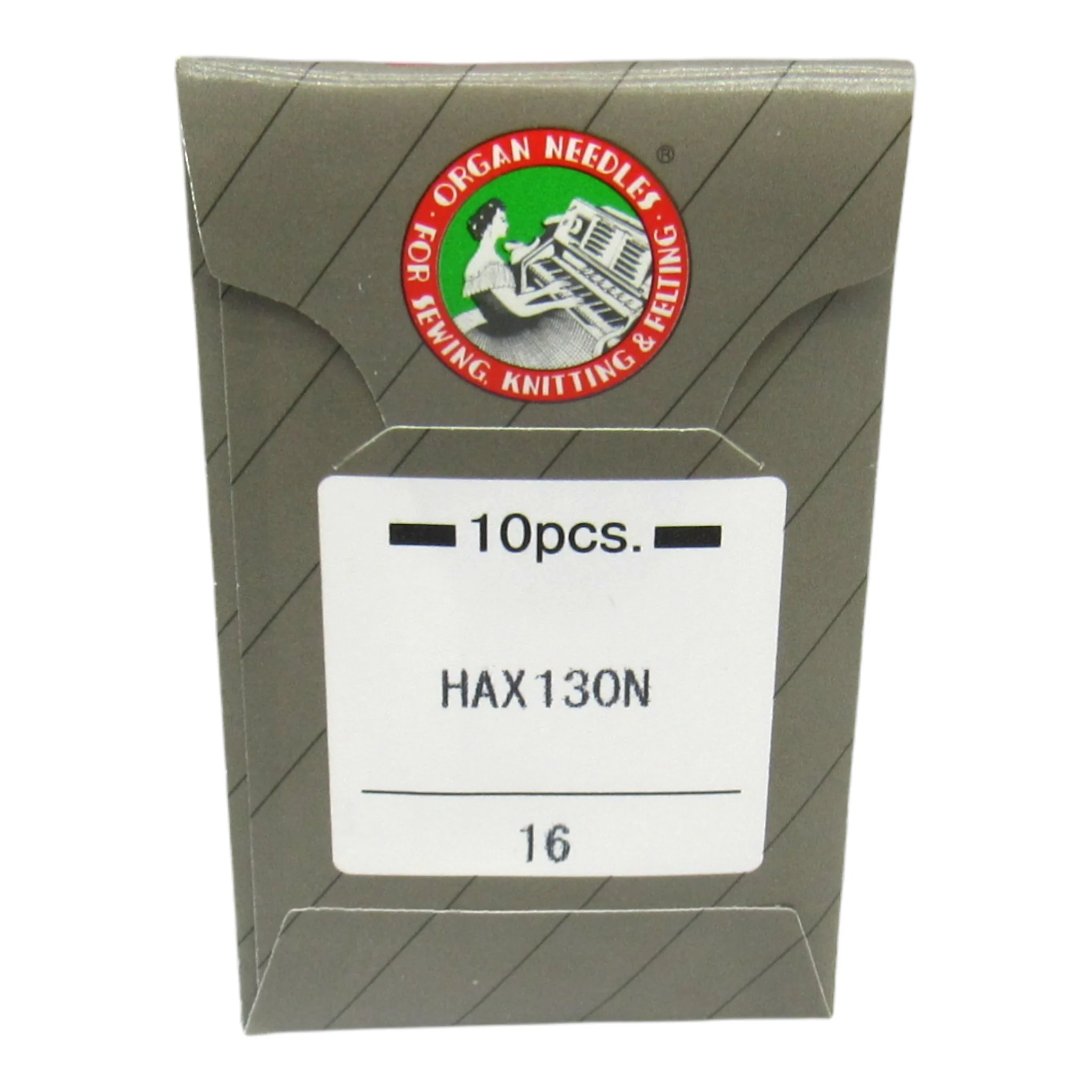 Organ HAx130N Top-Stitch/Decorative Needles - Chrome Finish (10-Pack) - Image 4