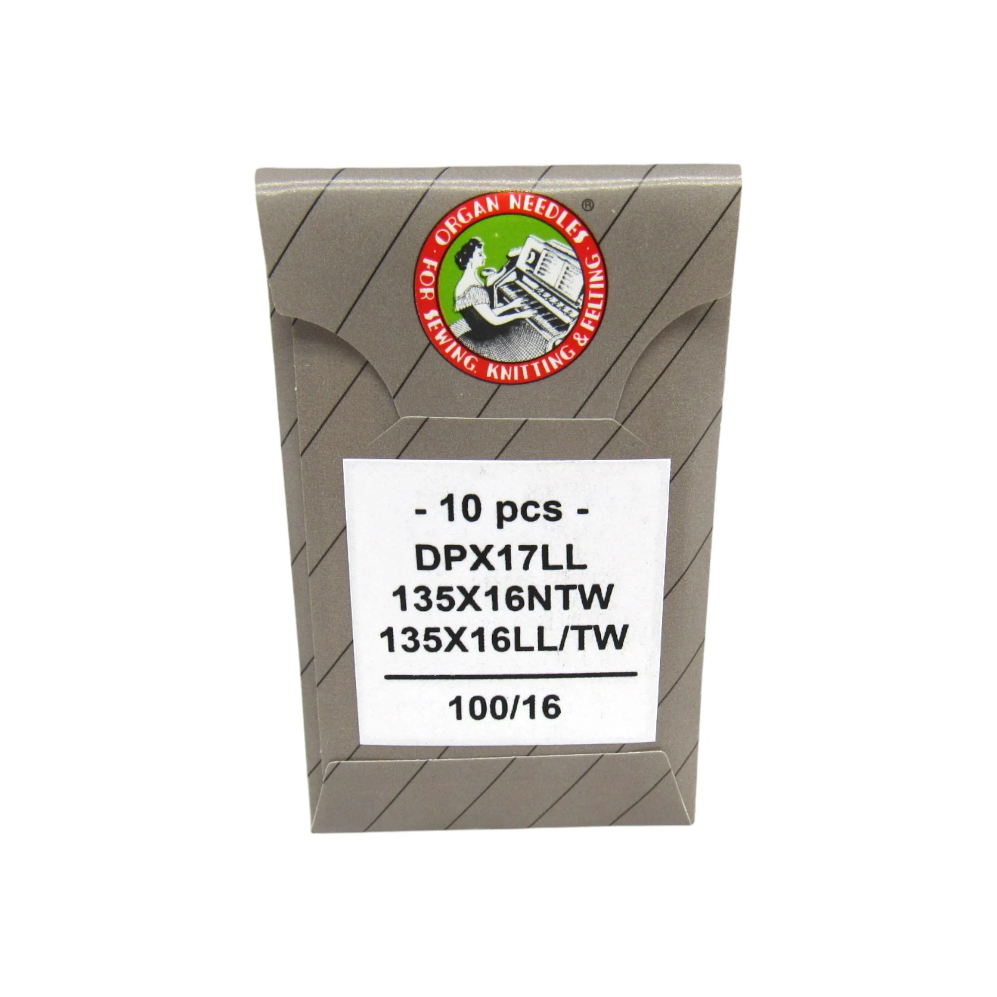 Organ Industrial Leather Point Sewing Machine Needles - 135X16 DPX17 (10-Pack) - Image 2