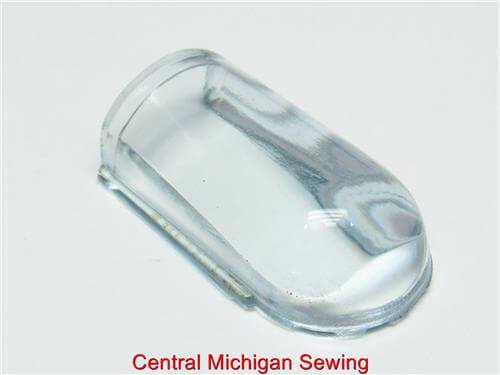 Original Glass Light Lens Fits Singer Model 15, 15-86, 15-87, 15-88, 15-90, 15-91