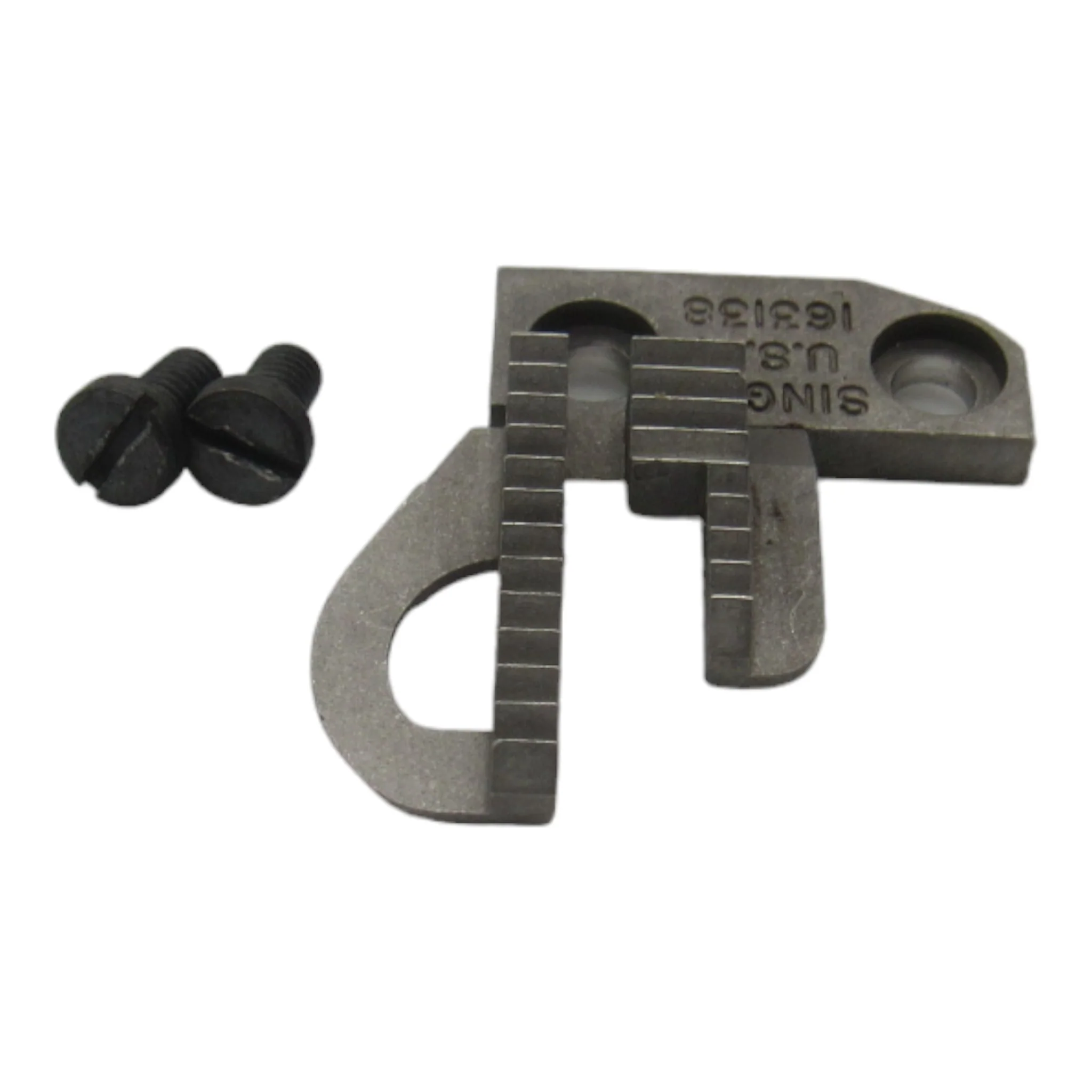 Original Sewing Machine Feed Dog & Screws - Singer Models 604, 604E Part # 163138