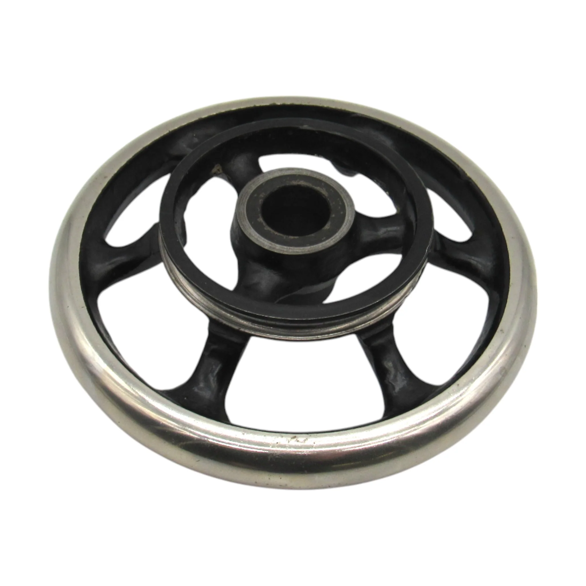 Original Singer 6 Spoke Hand Wheel Fits Models 27 & Early 66 - Image 3