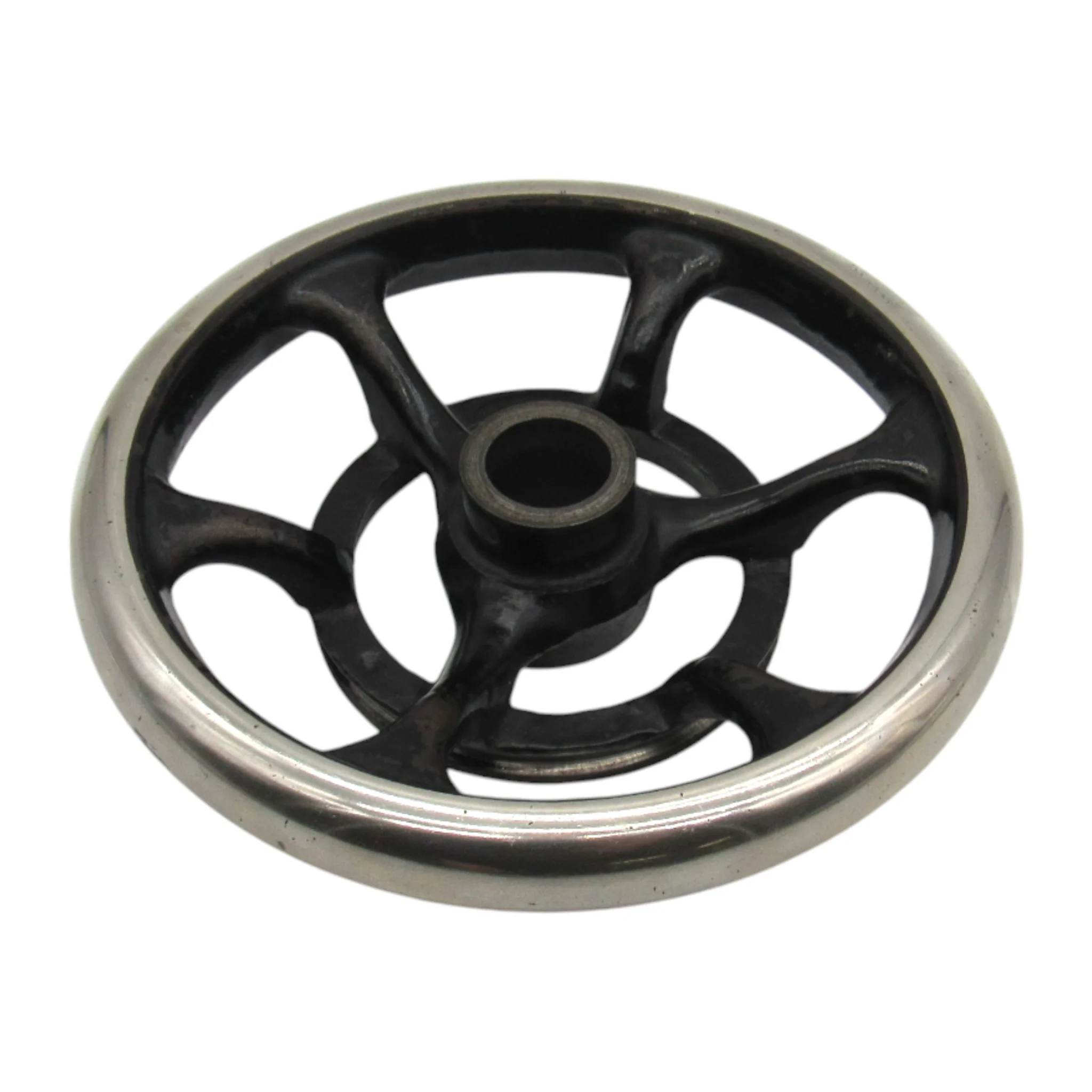 Original Singer 6 Spoke Hand Wheel Fits Models 27 & Early 66 - Image 4