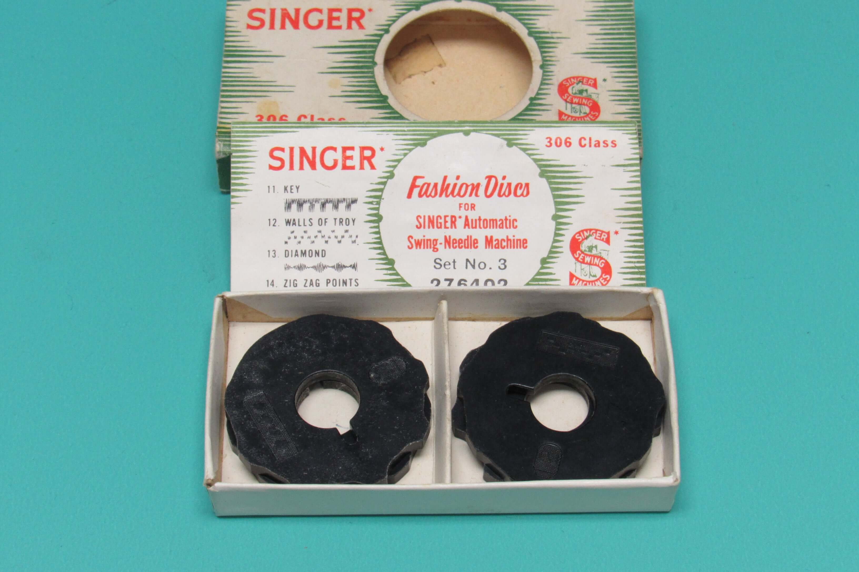 Original Singer Fashion Disc #3 - Fits Models 206, 306, 319 - Image 2