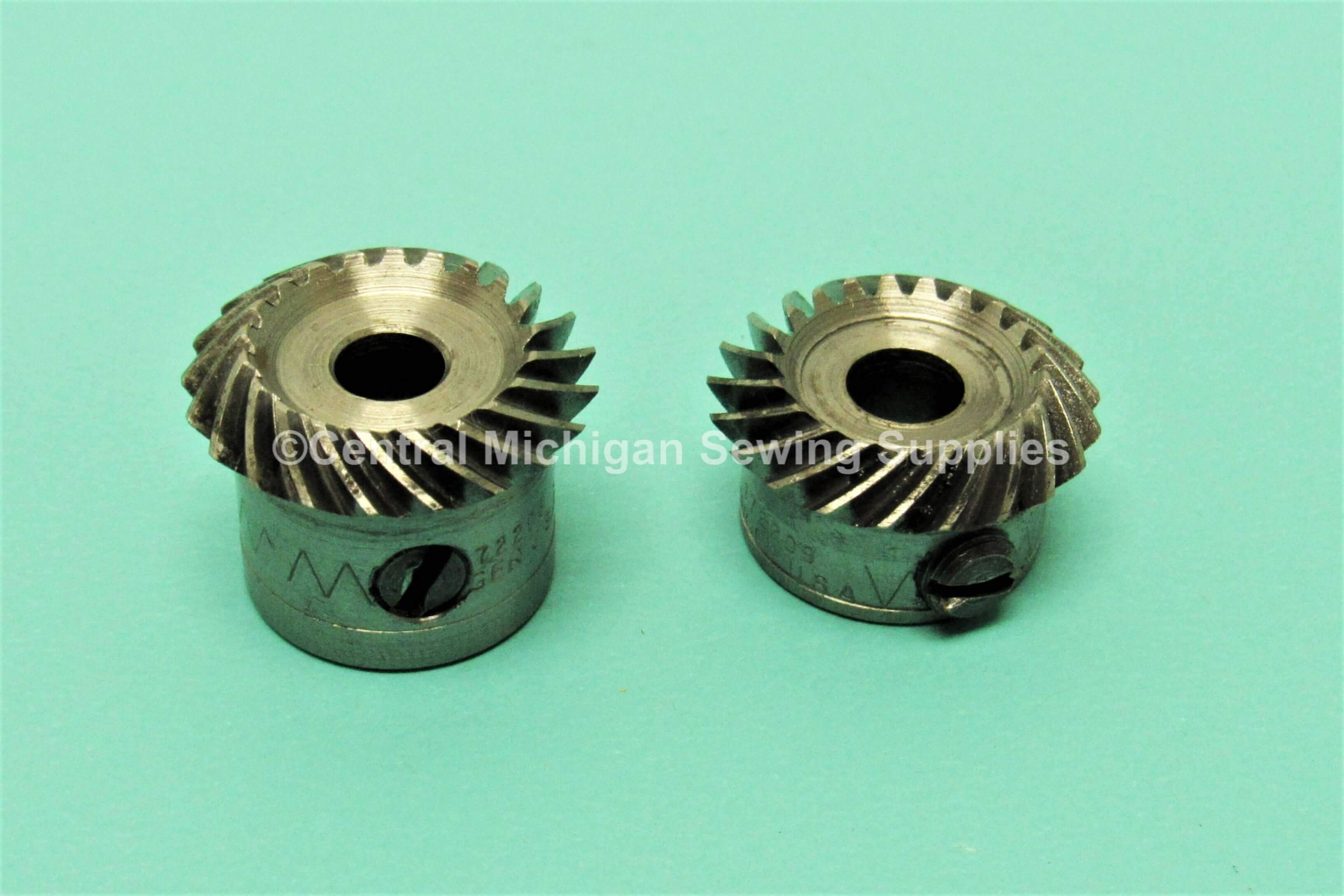 Original Singer Hook Drive Gears Steel Fits Model 401A, 403A Part # 172208, 172209