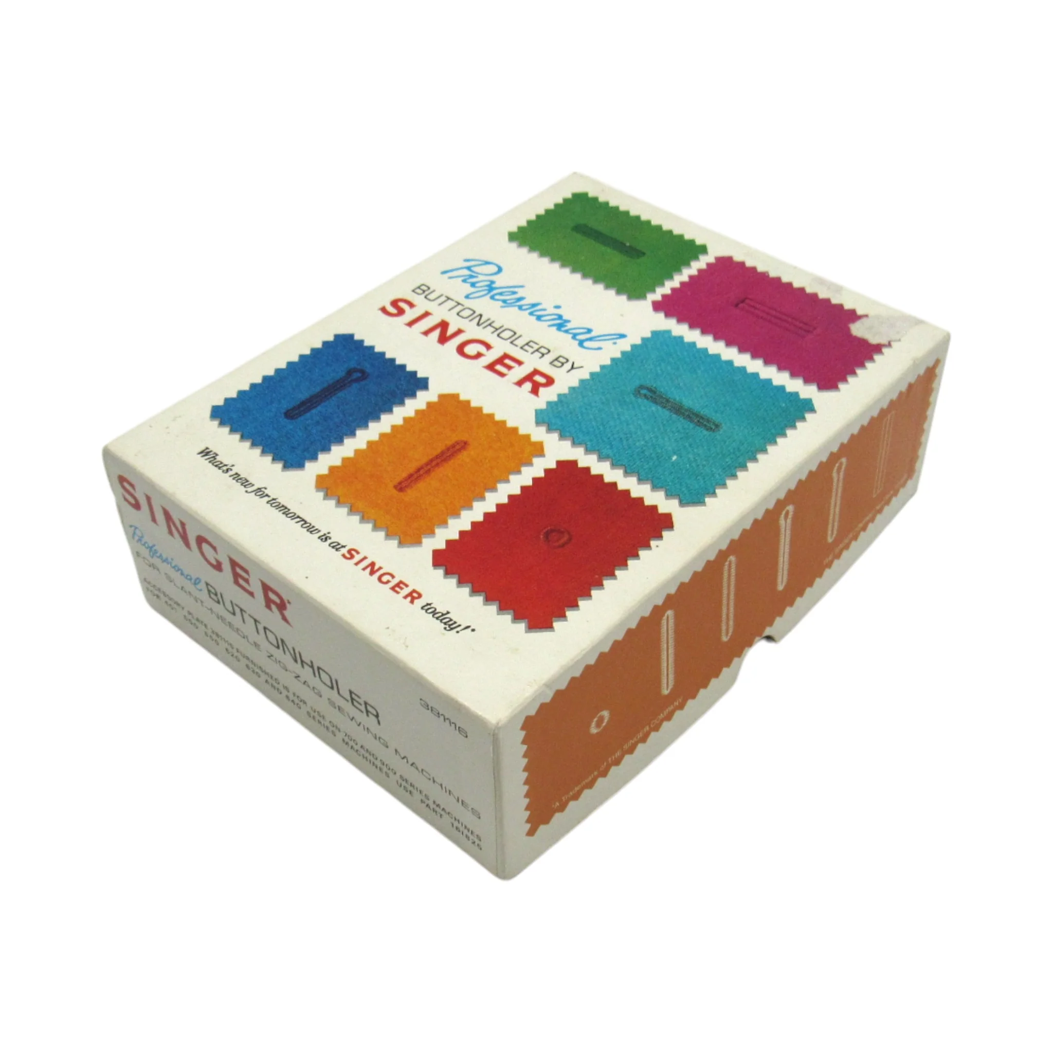 Original Slant Needle Buttonholer - Fits Singer Models 700 series Toch-N-Sew - Image 2