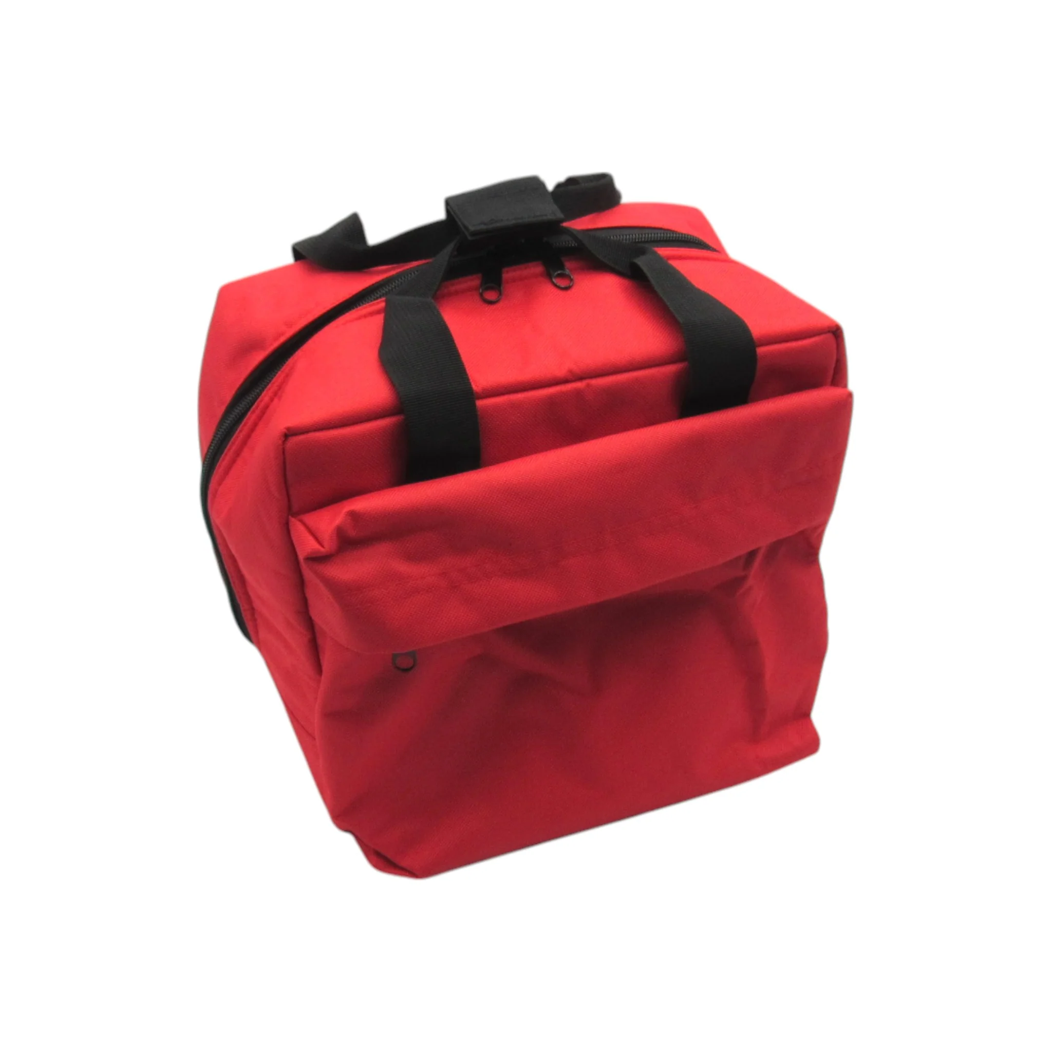 Premium Canvas Tote Bag for Singer Featherweight 221 - Red or Black with Dual Zippers