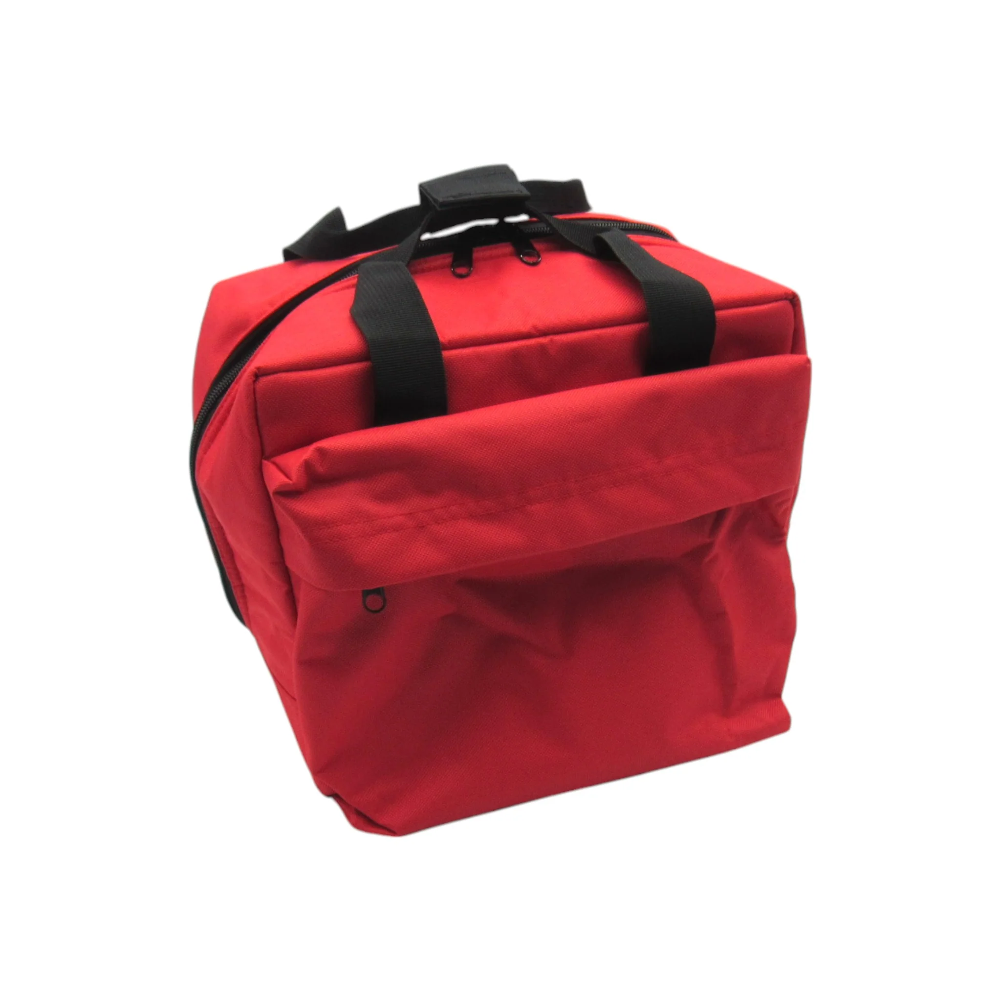 Premium Canvas Tote Bag for Singer Featherweight 221 - Red or Black with Dual Zippers - Image 3