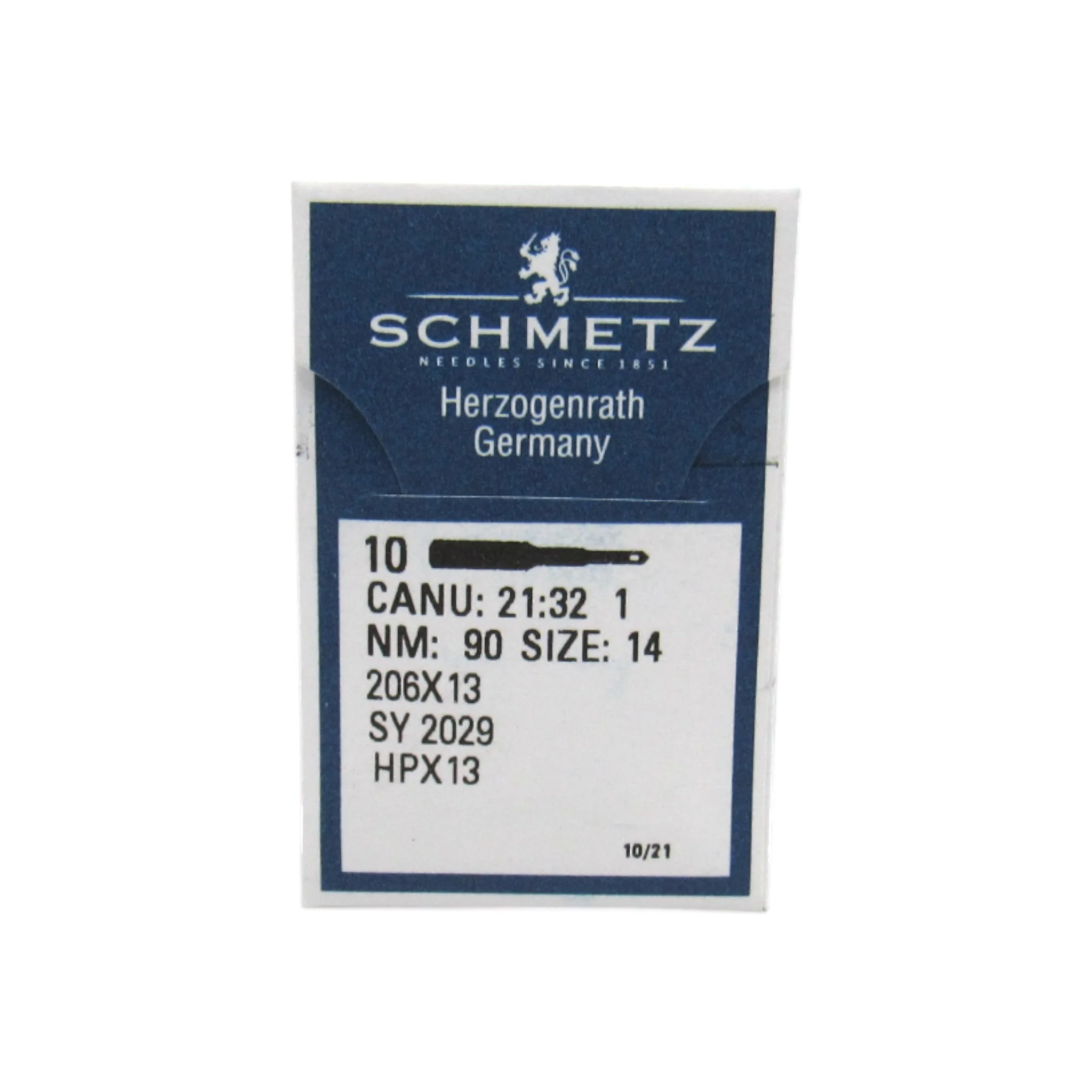 Schmetz 206x13 Specialty Needles - Shorter Shank for Specific Singer Models Only (Size 12, 14) 10-Pack - Image 3