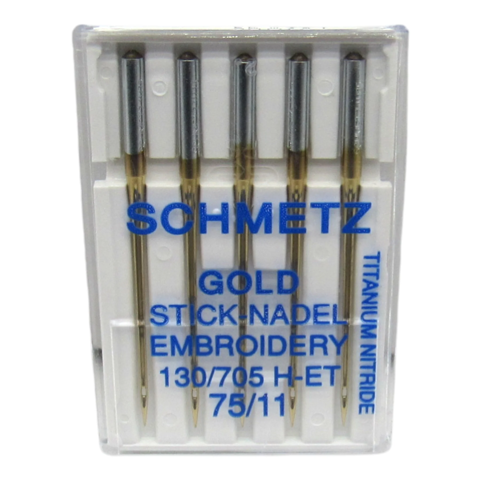 Schmetz Gold Embroidery Needles 705GE (5-Pack) - Image 2