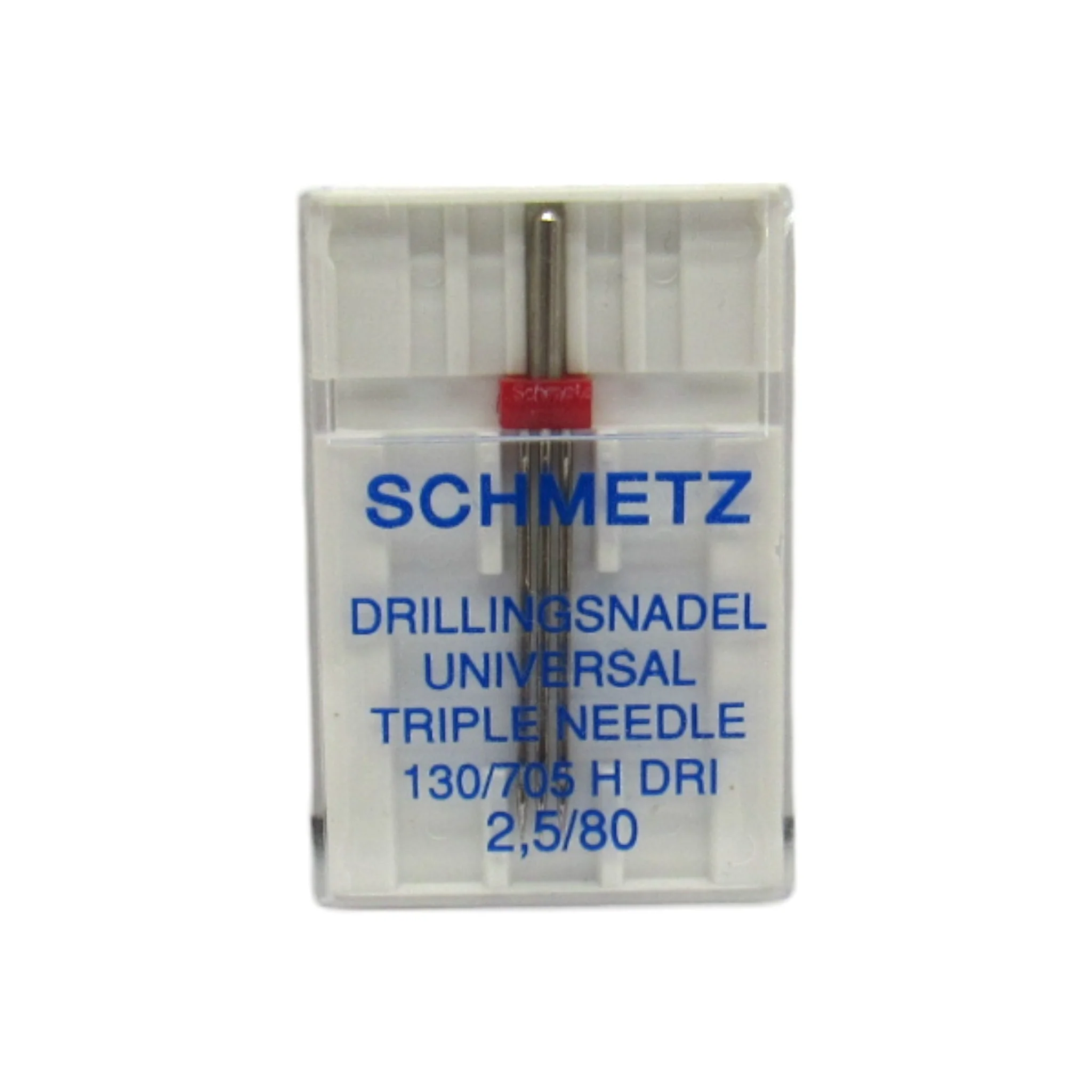 Schmetz Triple Needle 15x1 - 2.5mm Wide Size 12 (80) - German Precision - Image 2