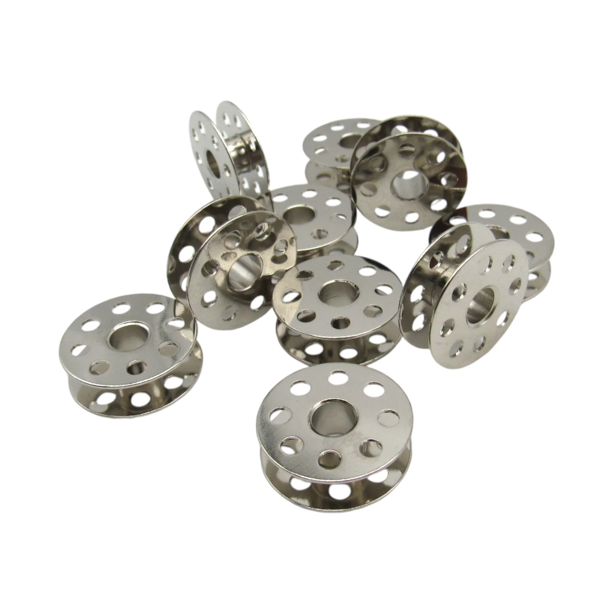 Singer Metal Bobbins 10-Pack - Part #45785 for Models 221, 222, 301A - Image 7