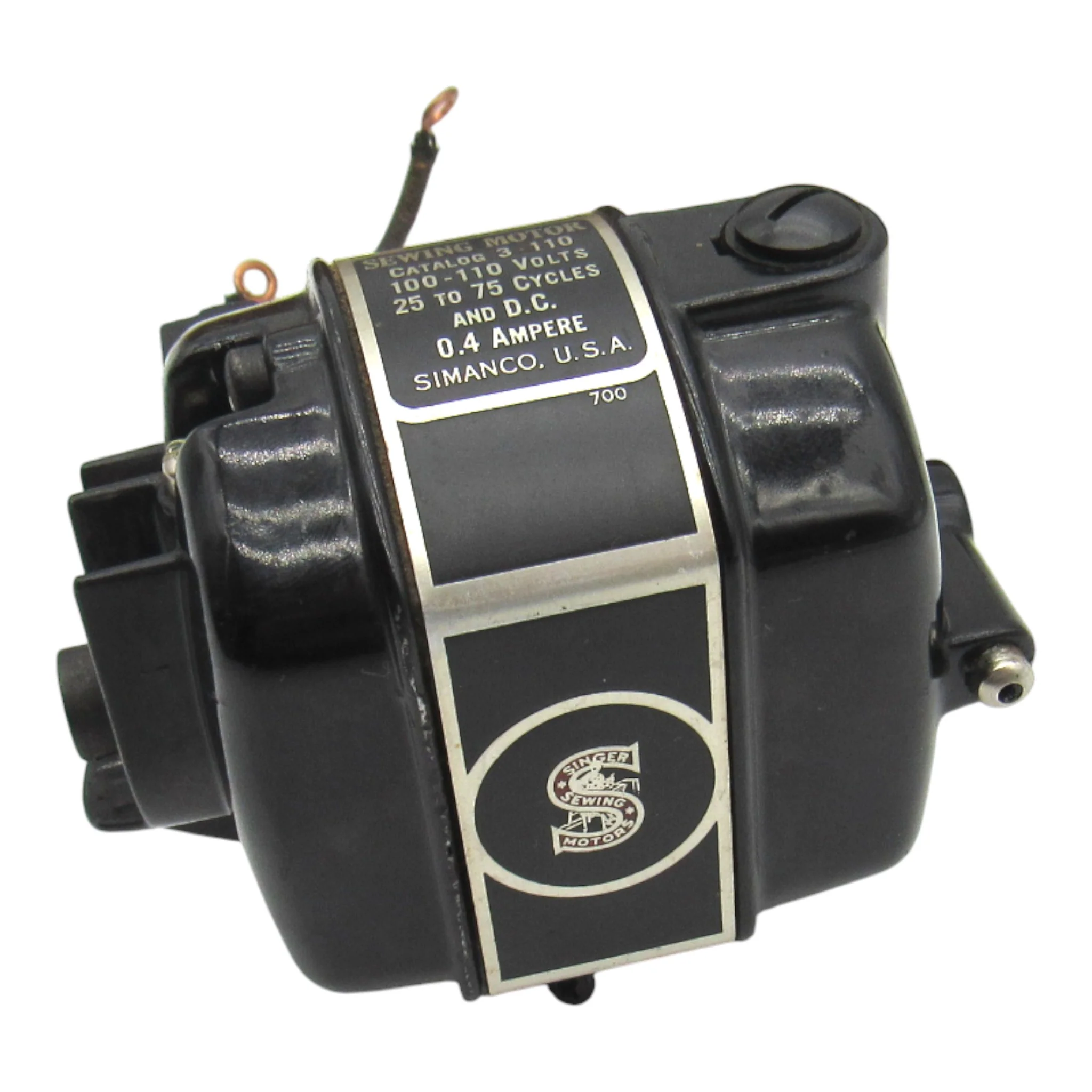 Singer Model 221 Featherweight Motor 100-110V 0.4 AMP - Image 4