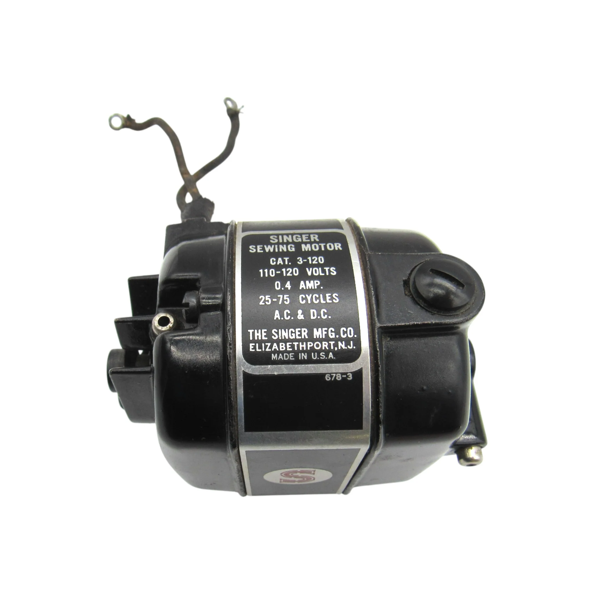Singer Model 221 Featherweight Motor 100-110V 0.4 AMP cat 3-120 - Image 3