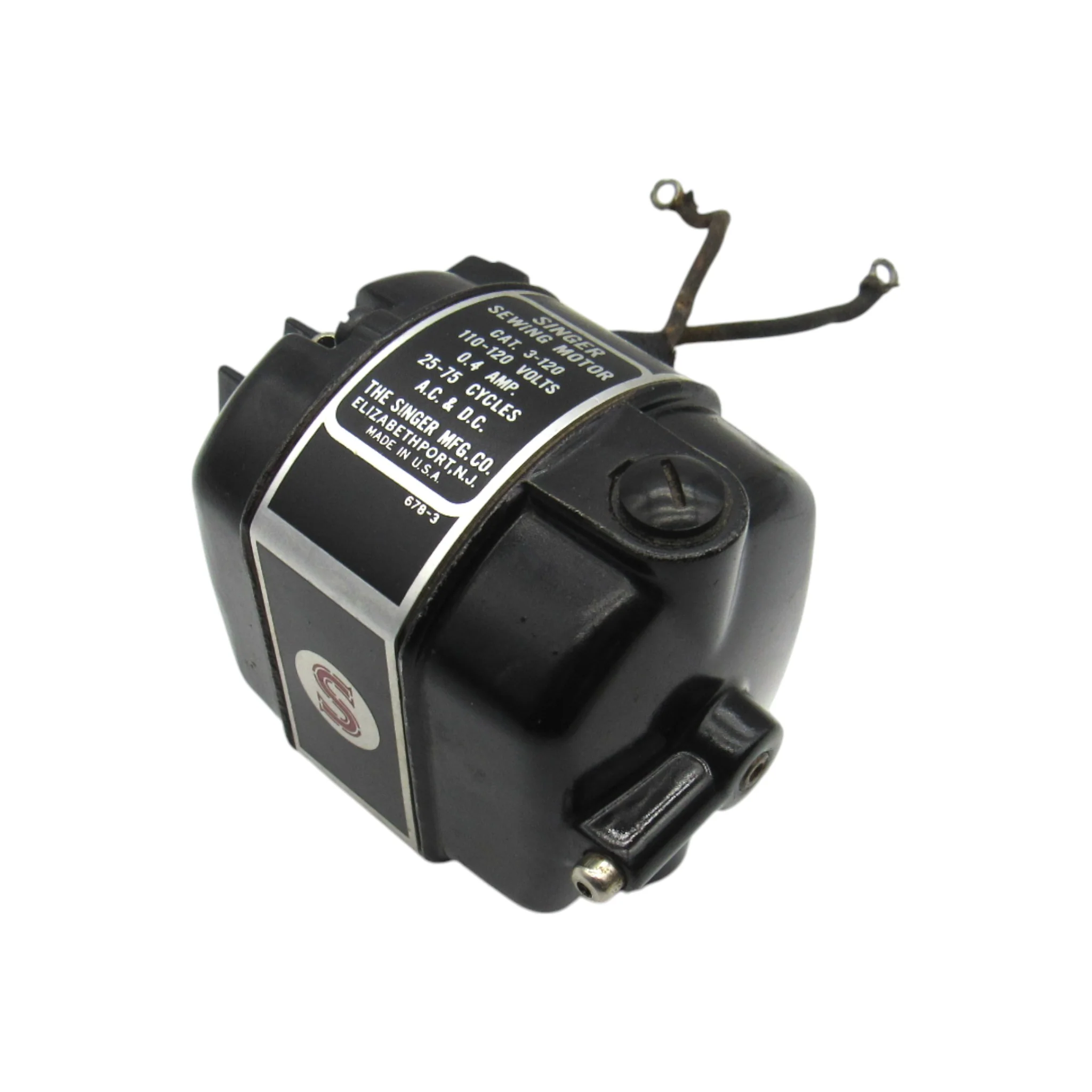 Singer Model 221 Featherweight Motor 100-110V 0.4 AMP cat 3-120 - Image 4