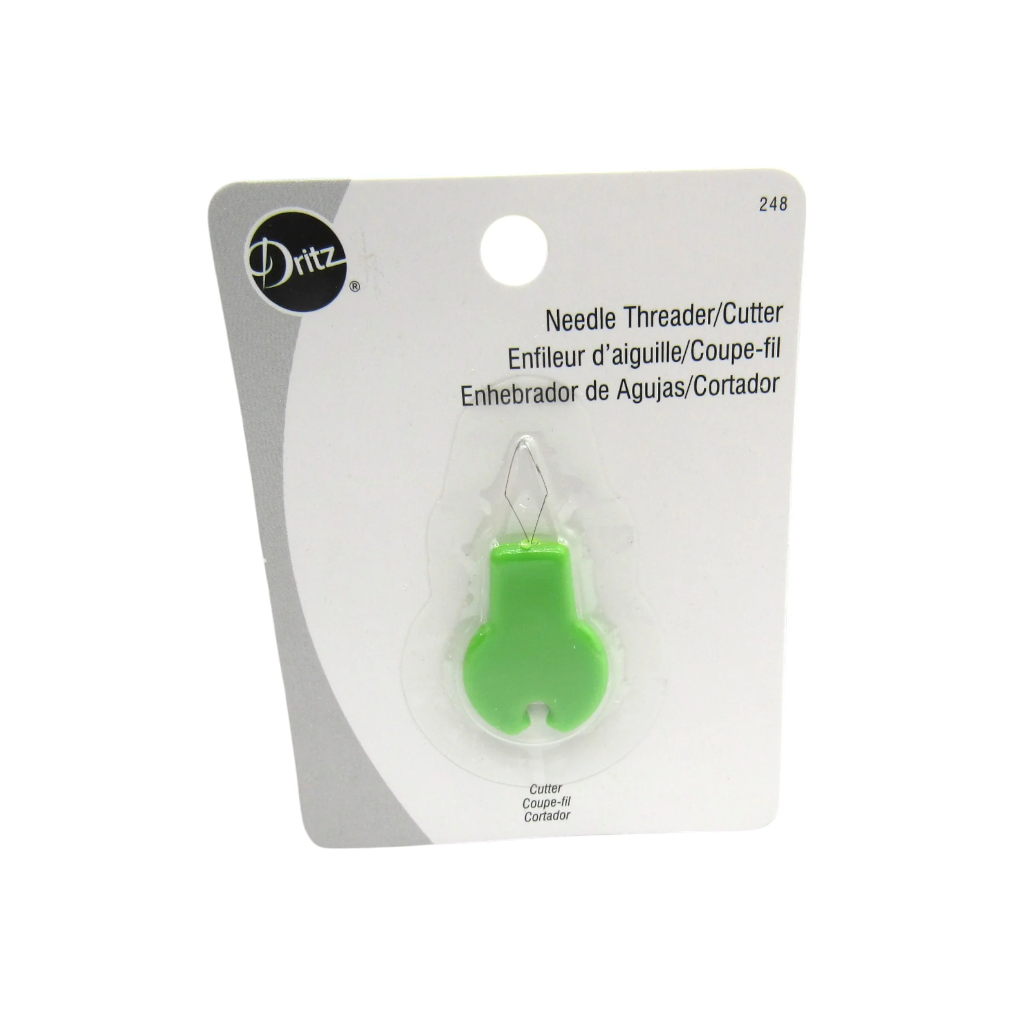Universal Needle Threader & Thread Cutter Tool - 2-in-1 Sewing Essential by Dritz - Image 4
