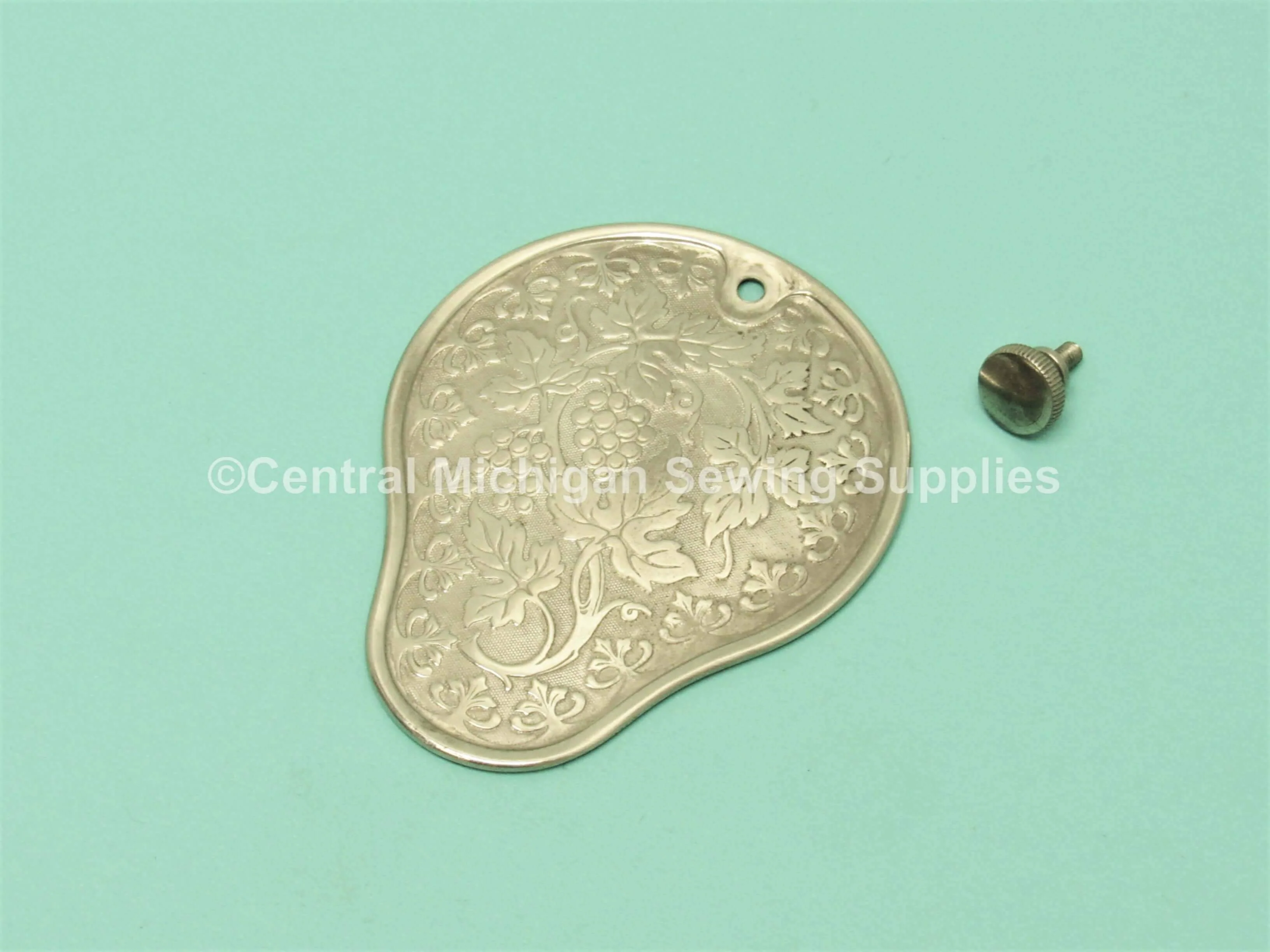 Vintage Original Rear Inspection Cover Tear Drop Fits Singer Model 28
