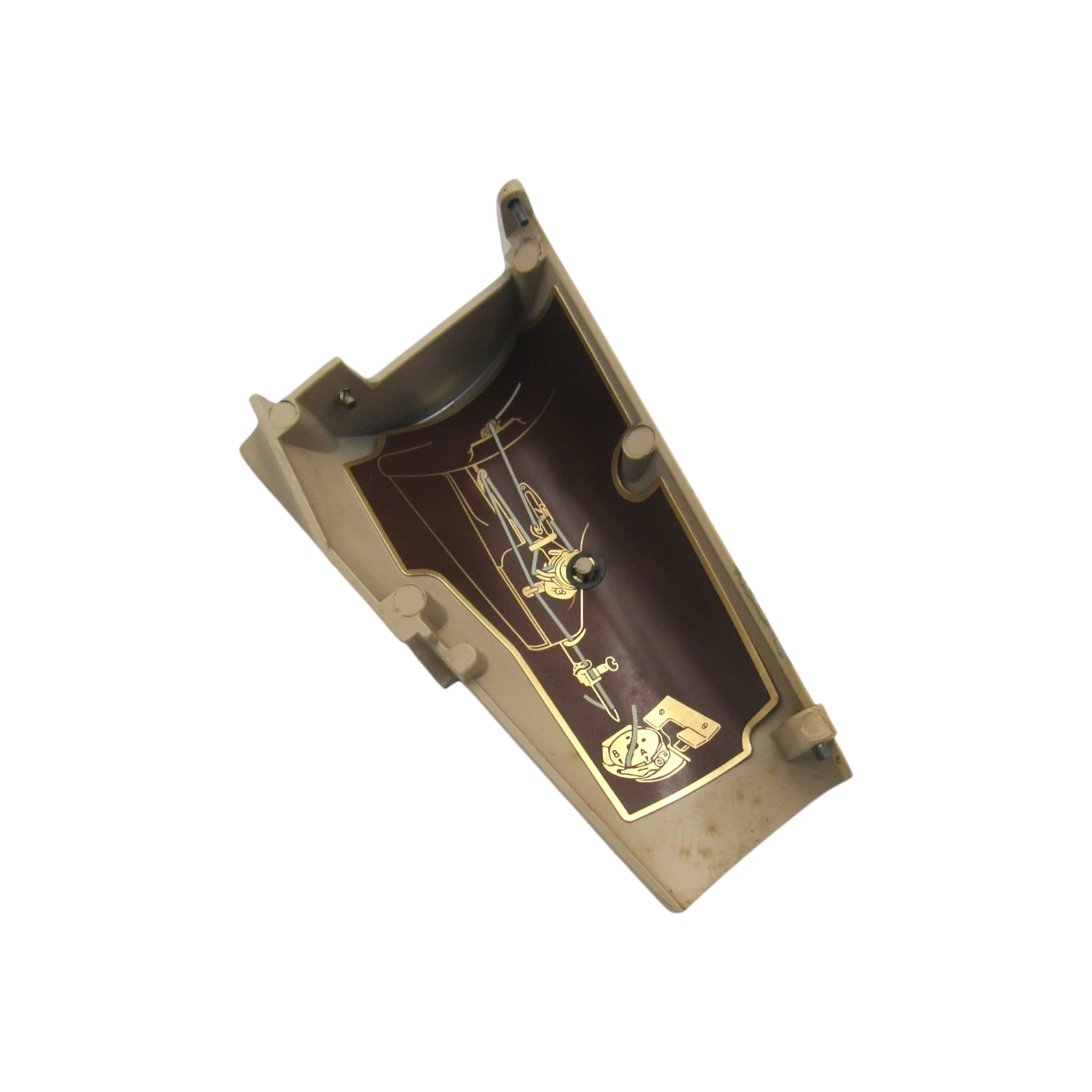 Vintage Singer Nose Cover 500A 503A - Original Replacement Part - Image 3