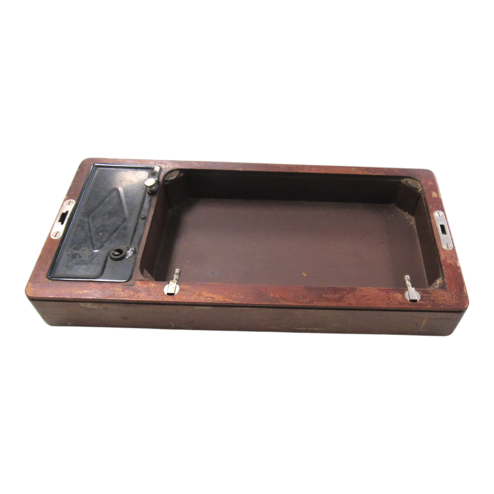 Vintage Singer Sewing Machine Bentwood Case (Fits Model 28, 128) - Image 14