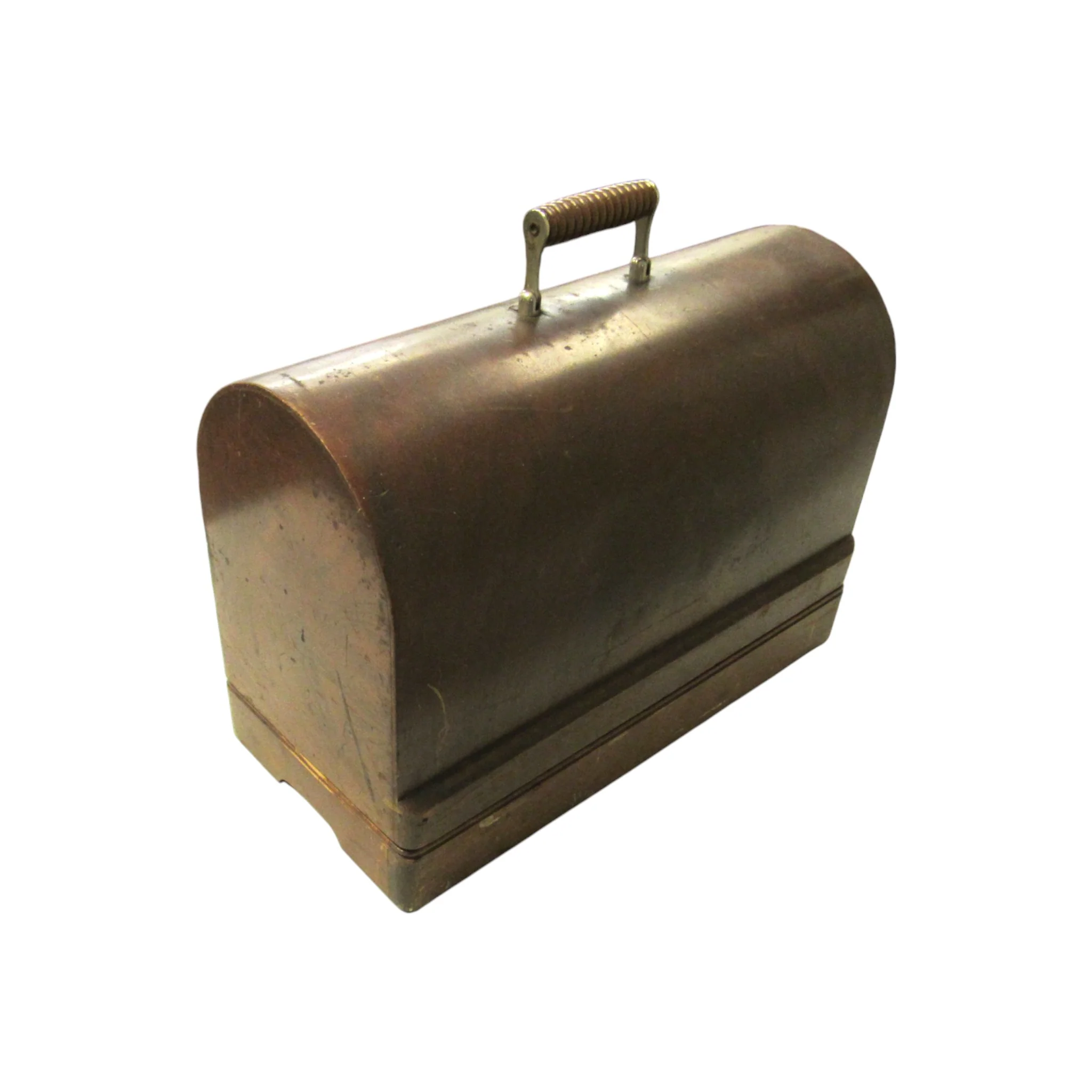 Vintage Singer Sewing Machine Bentwood Case (Fits Model 28, 128) - Image 4