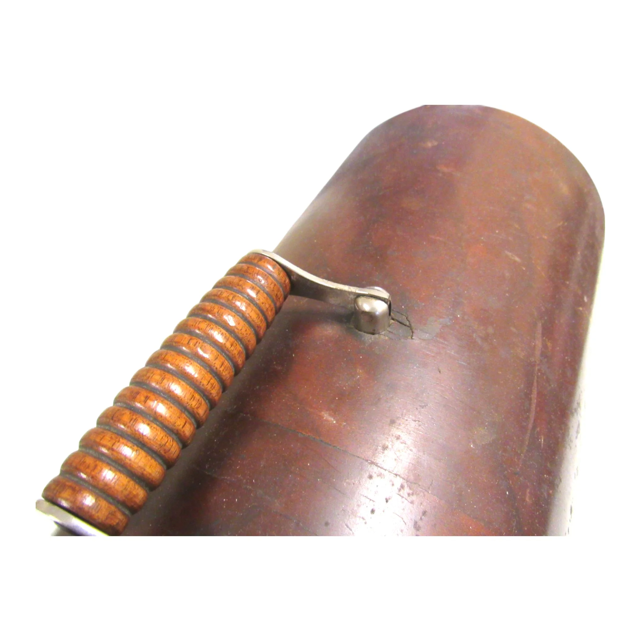 Vintage Singer Sewing Machine Bentwood Case (Fits Model 28, 128) - Image 9