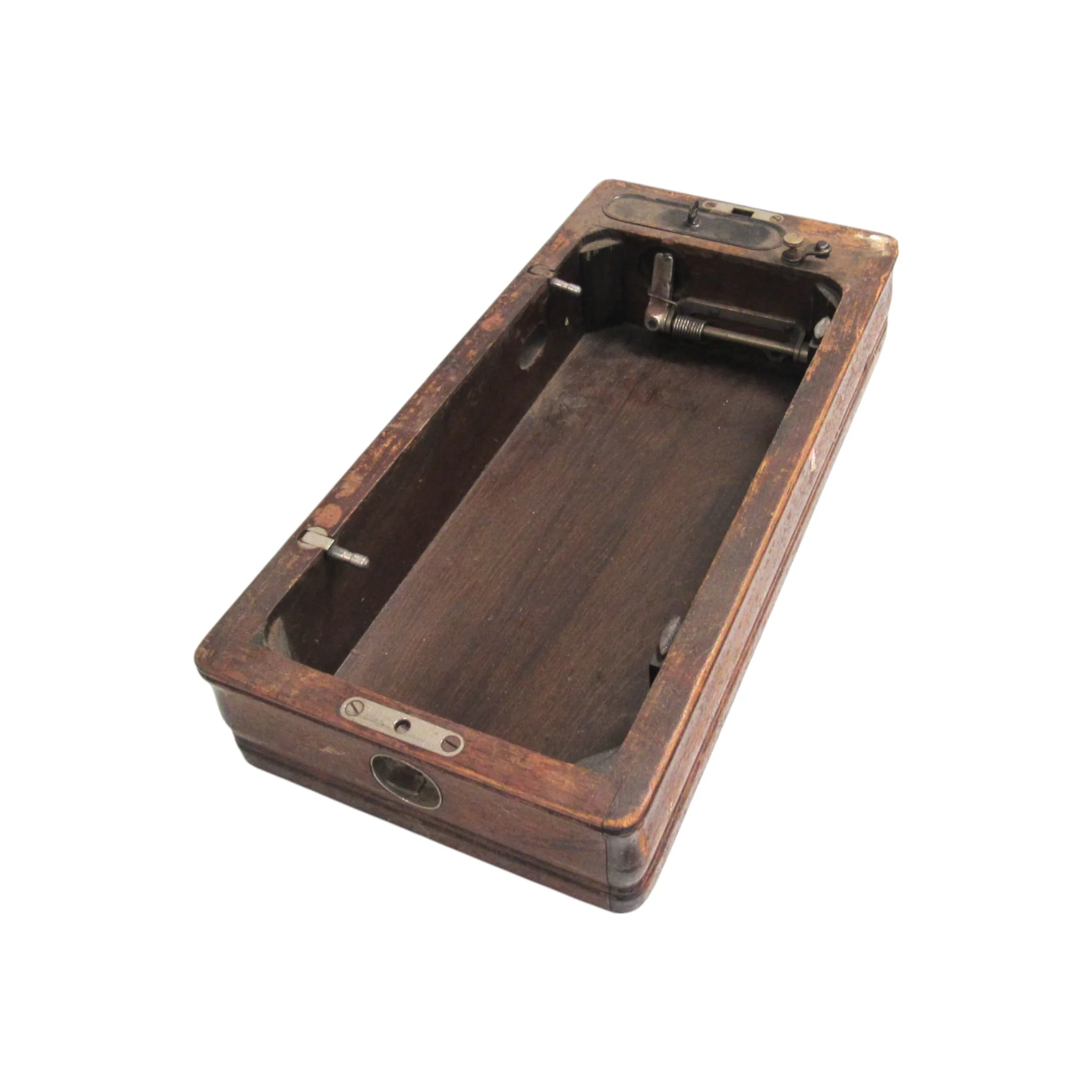 Vintage Wooden Base for Singer Sewing Machine Bentwood Case Model 101 - Image 10