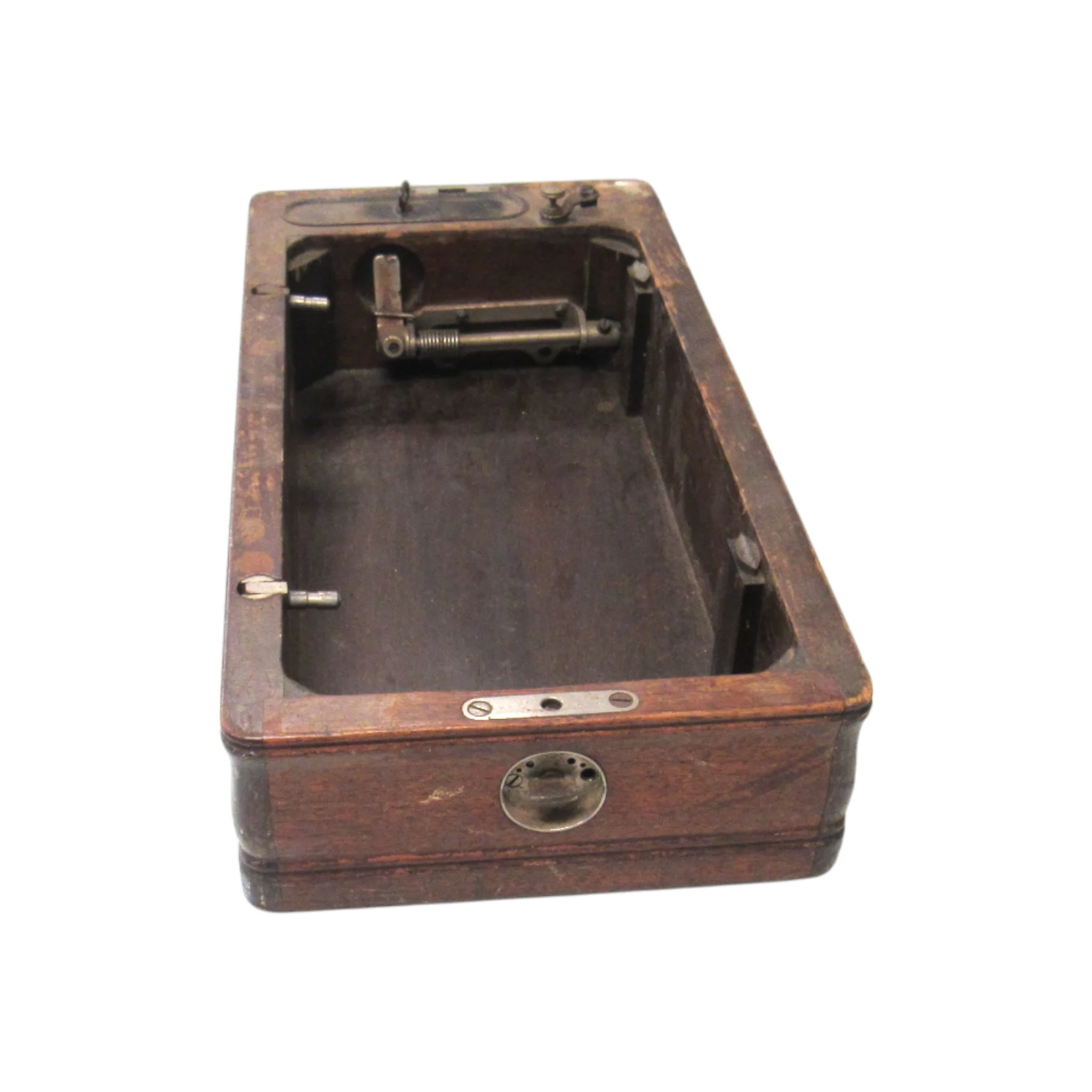 Vintage Wooden Base for Singer Sewing Machine Bentwood Case Model 101 - Image 4
